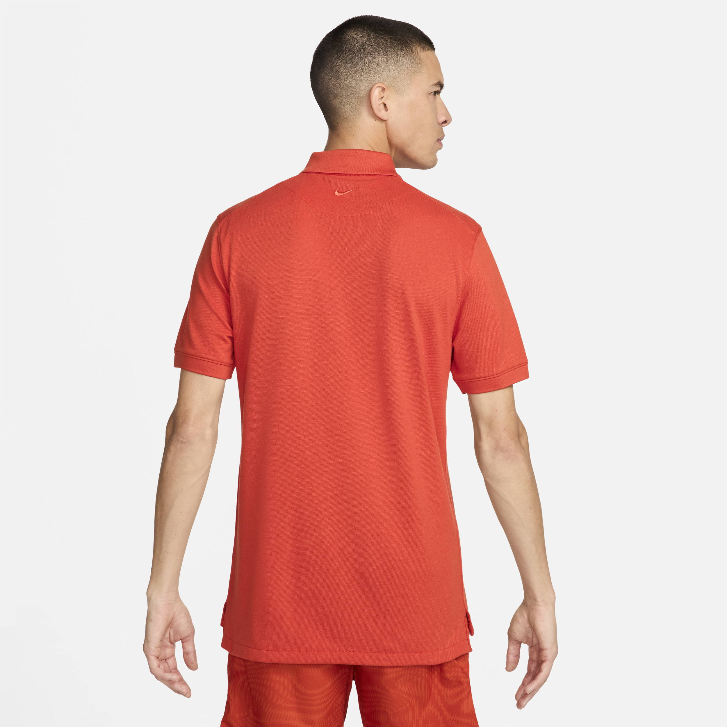 Nike The Polo met aansluitende pasvorm voor heren Oranje