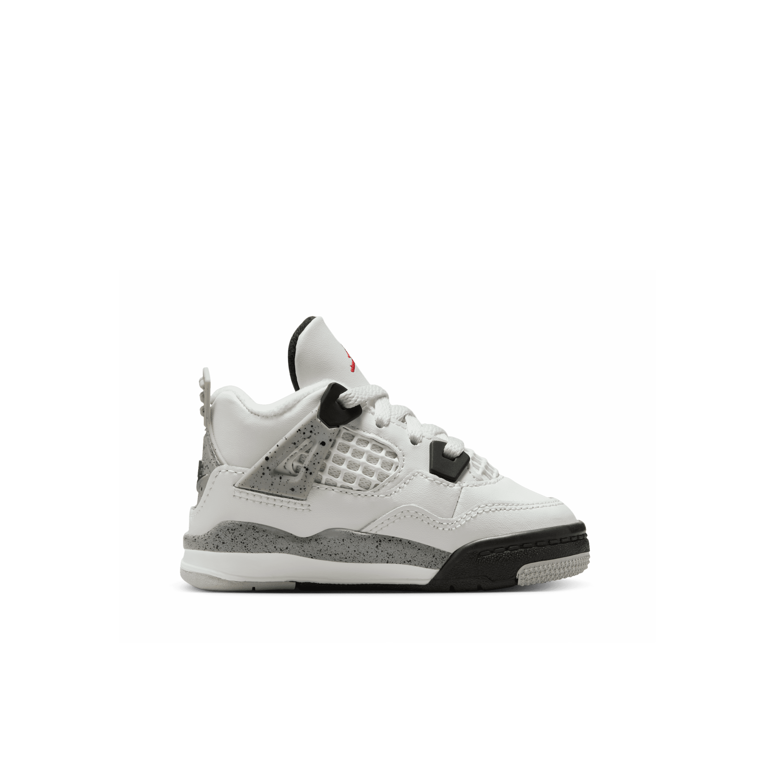 Thumbnail - Jordan 4 Retro "White Cement" Schuh (Babys/Kleinkinder) - Weiß