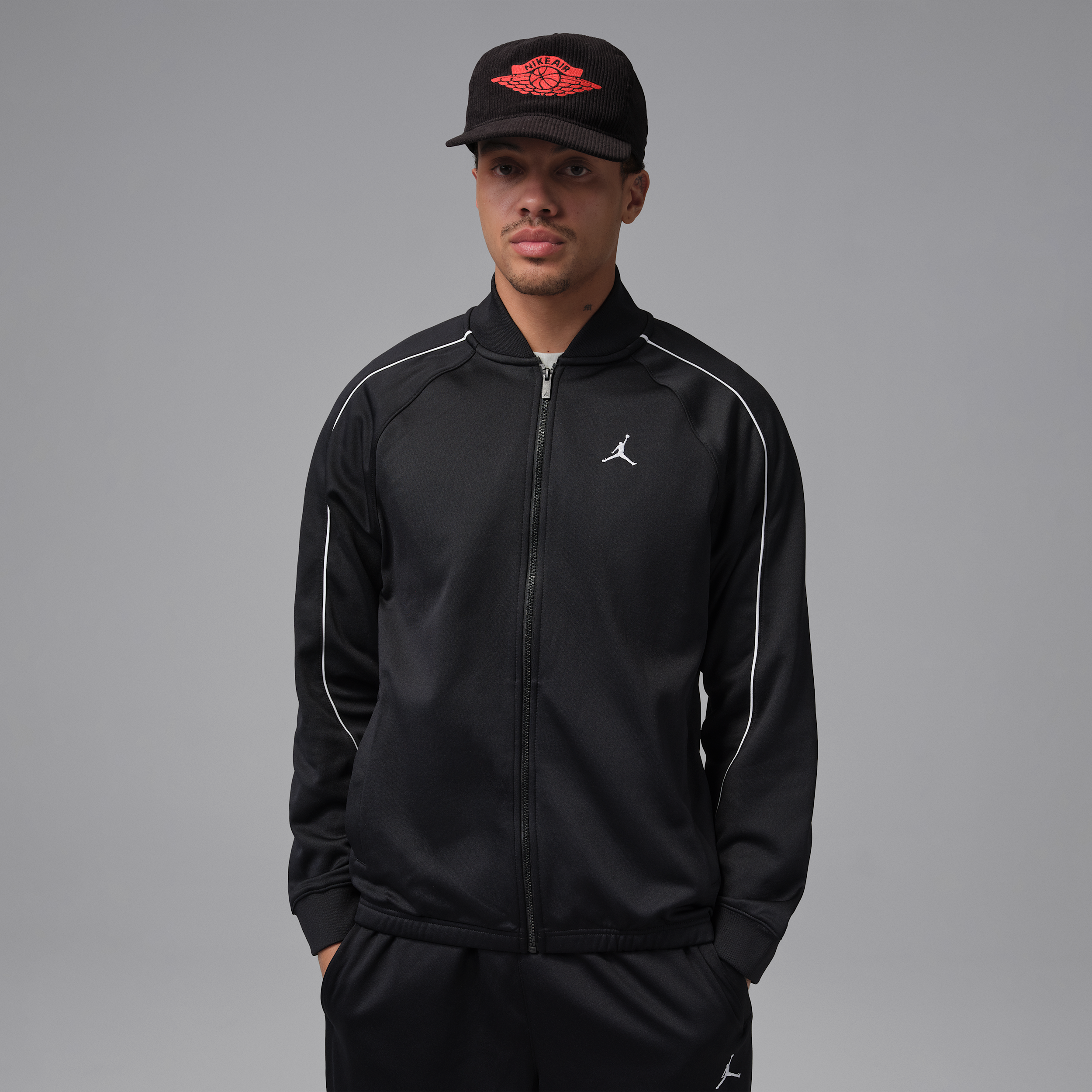 Track jacket in tricot Jordan Brooklyn – Uomo - Nero