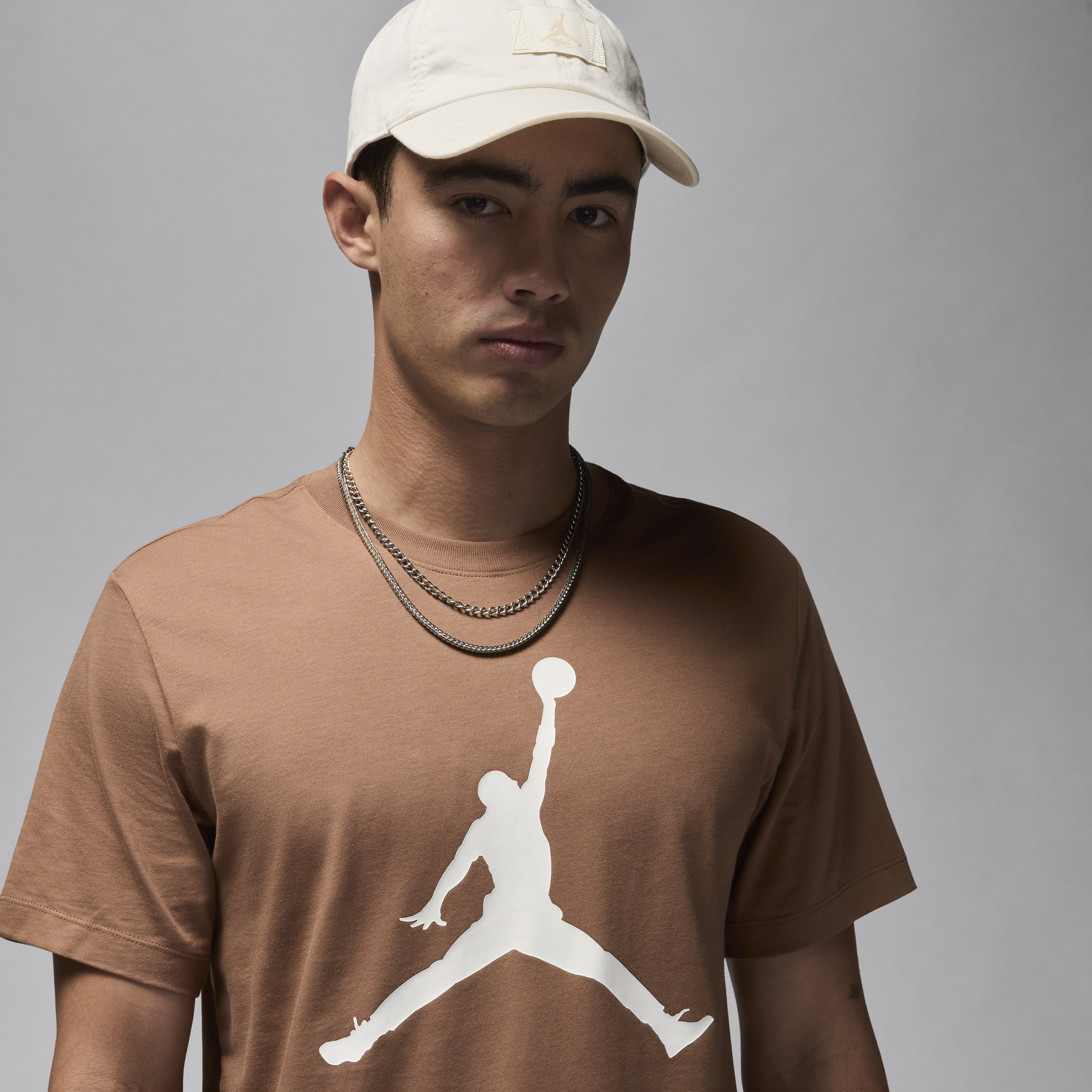 T-shirt Jordan Jumpman pour homme - Marron