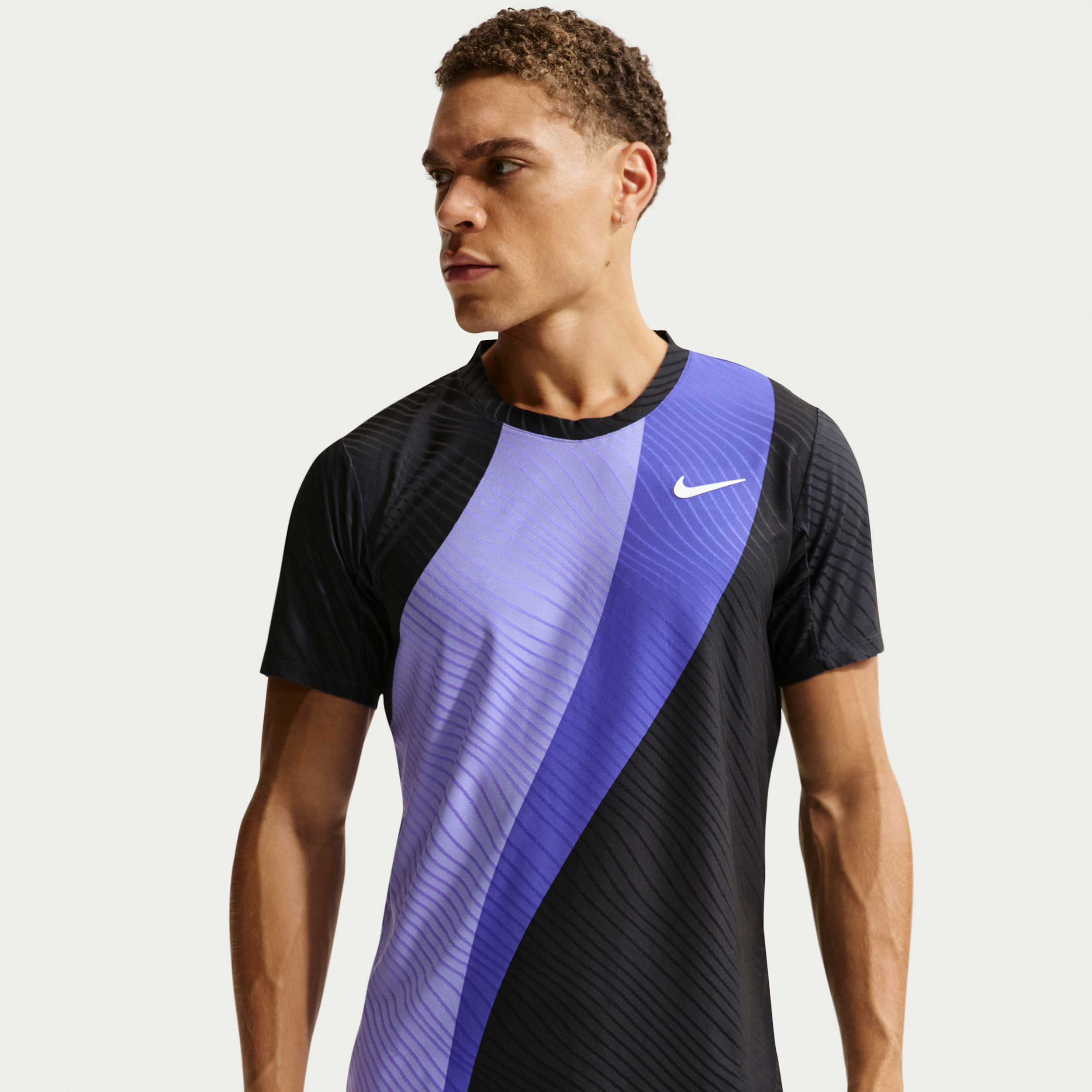 Thumbnail - NikeCourt Slam Dri-FIT ADV Oberteil (Herren) - Blau