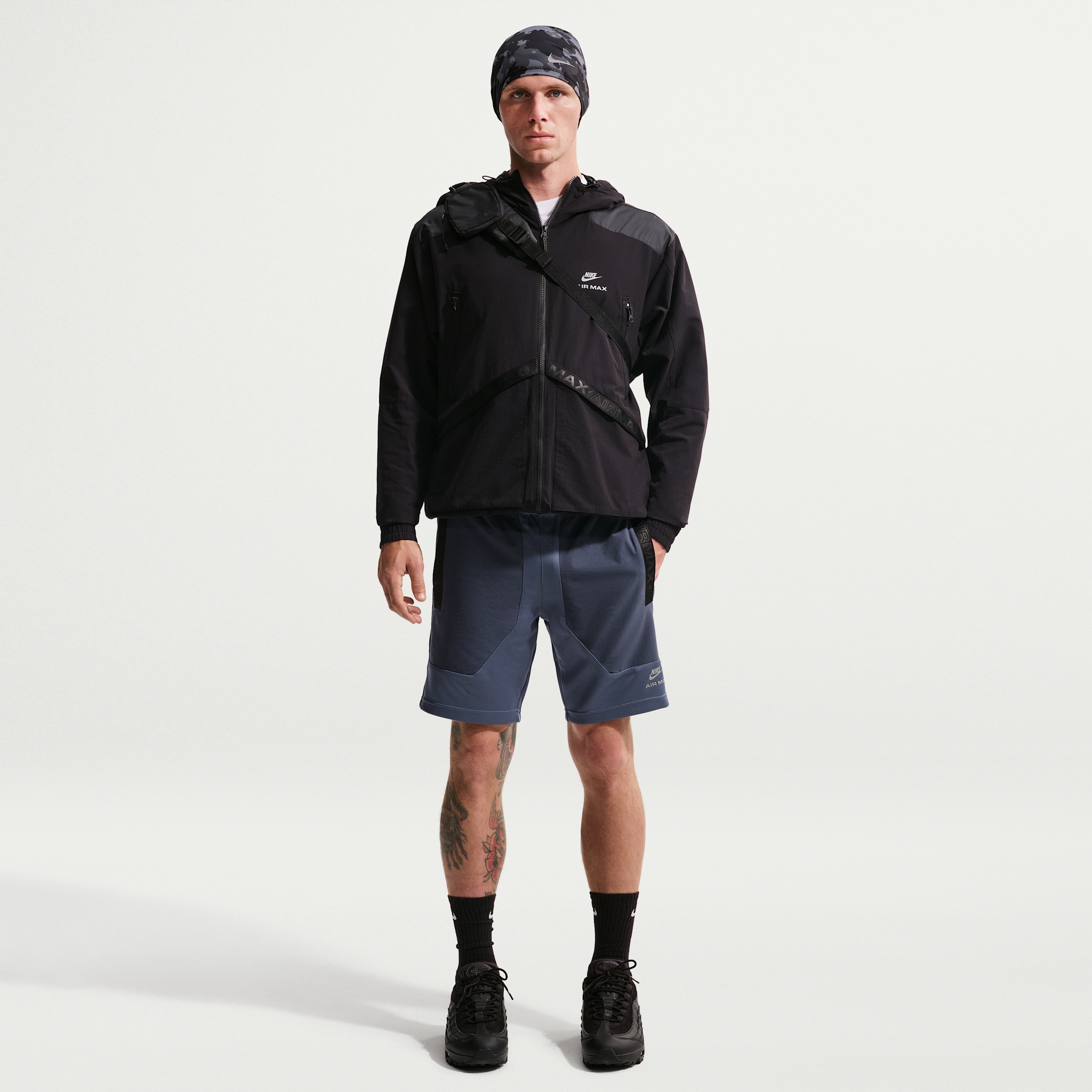 Thumbnail - Nike Air Max Herrenshorts - Blau