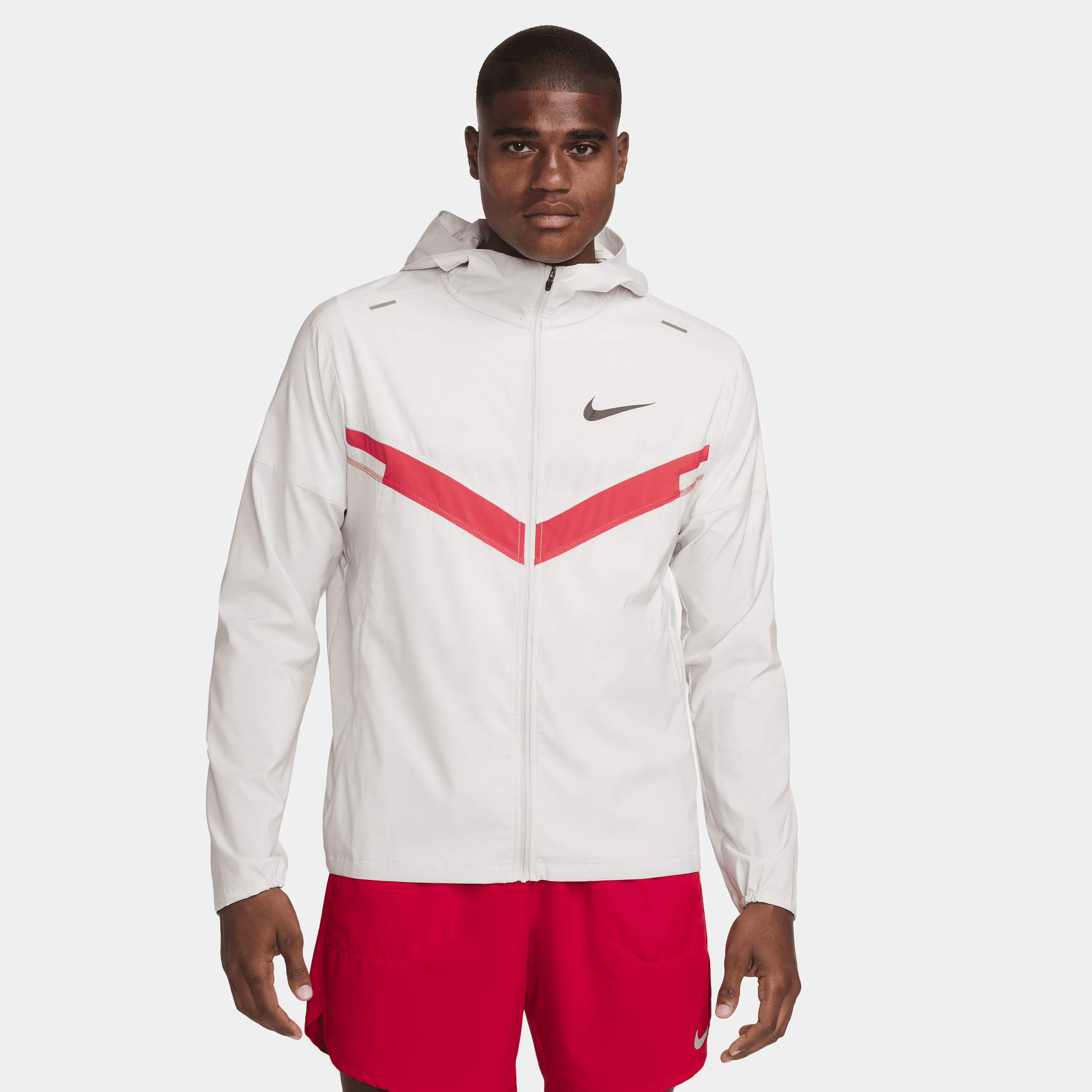Nike Repel Windrunner UV-hardloopjack voor heren Grijs
