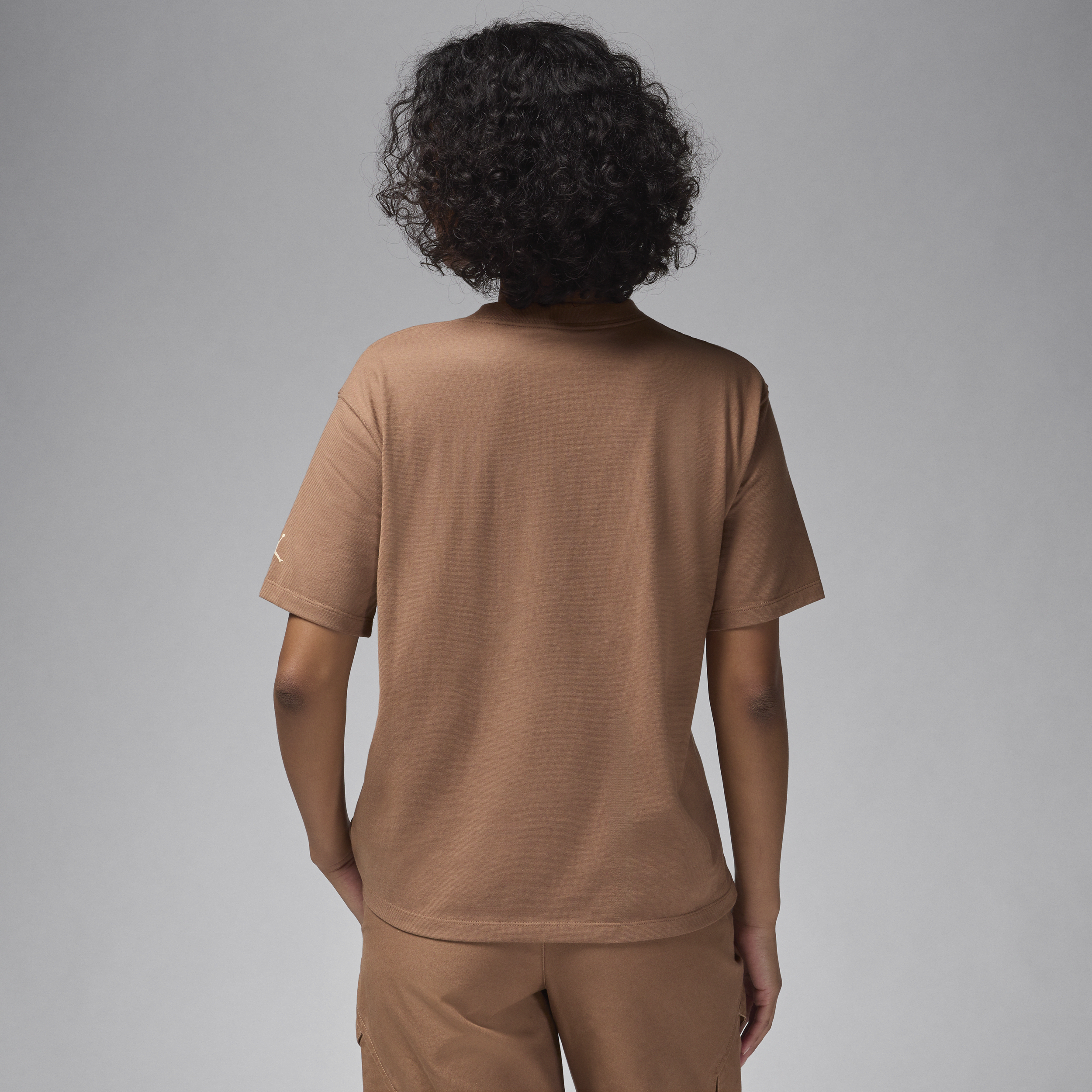 T-shirt à motif Jordan Flight Heritage pour femme - Marron