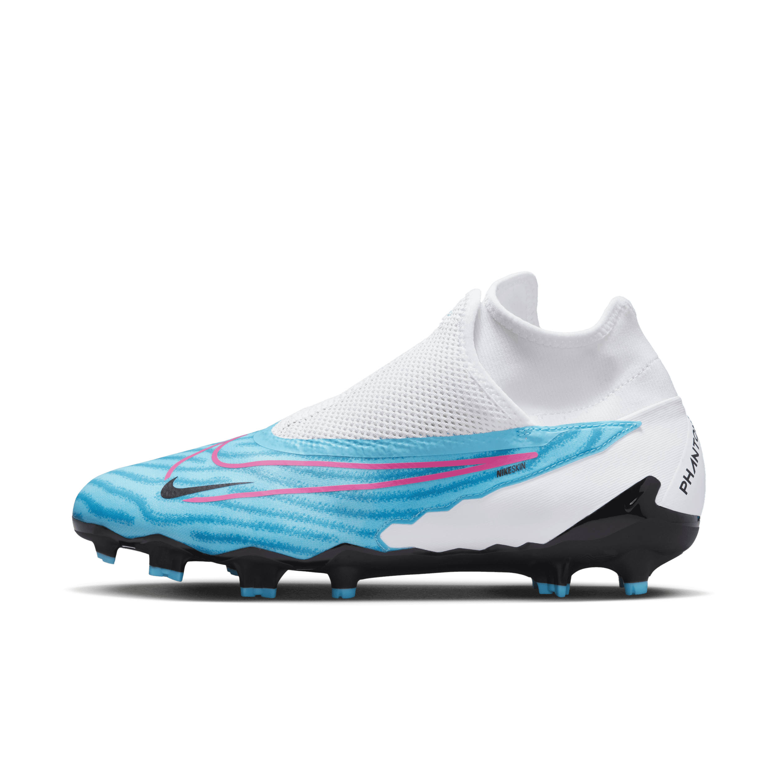 Nike Phantom GX Pro Dynamic Fit FG Voetbalschoenen (stevige ondergrond) – Blauw