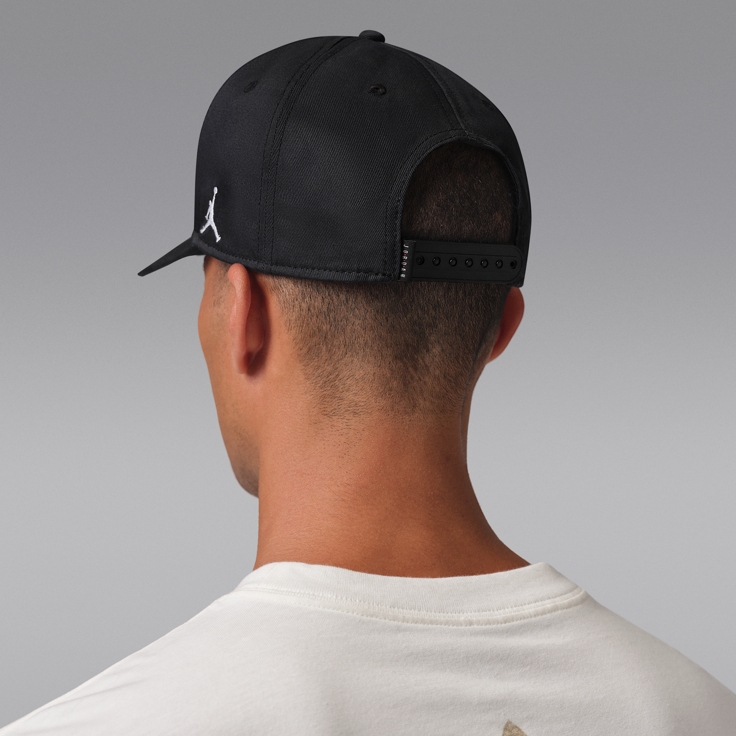 Thumbnail - Luka Rise strukturierte, verstellbare Cap - Schwarz