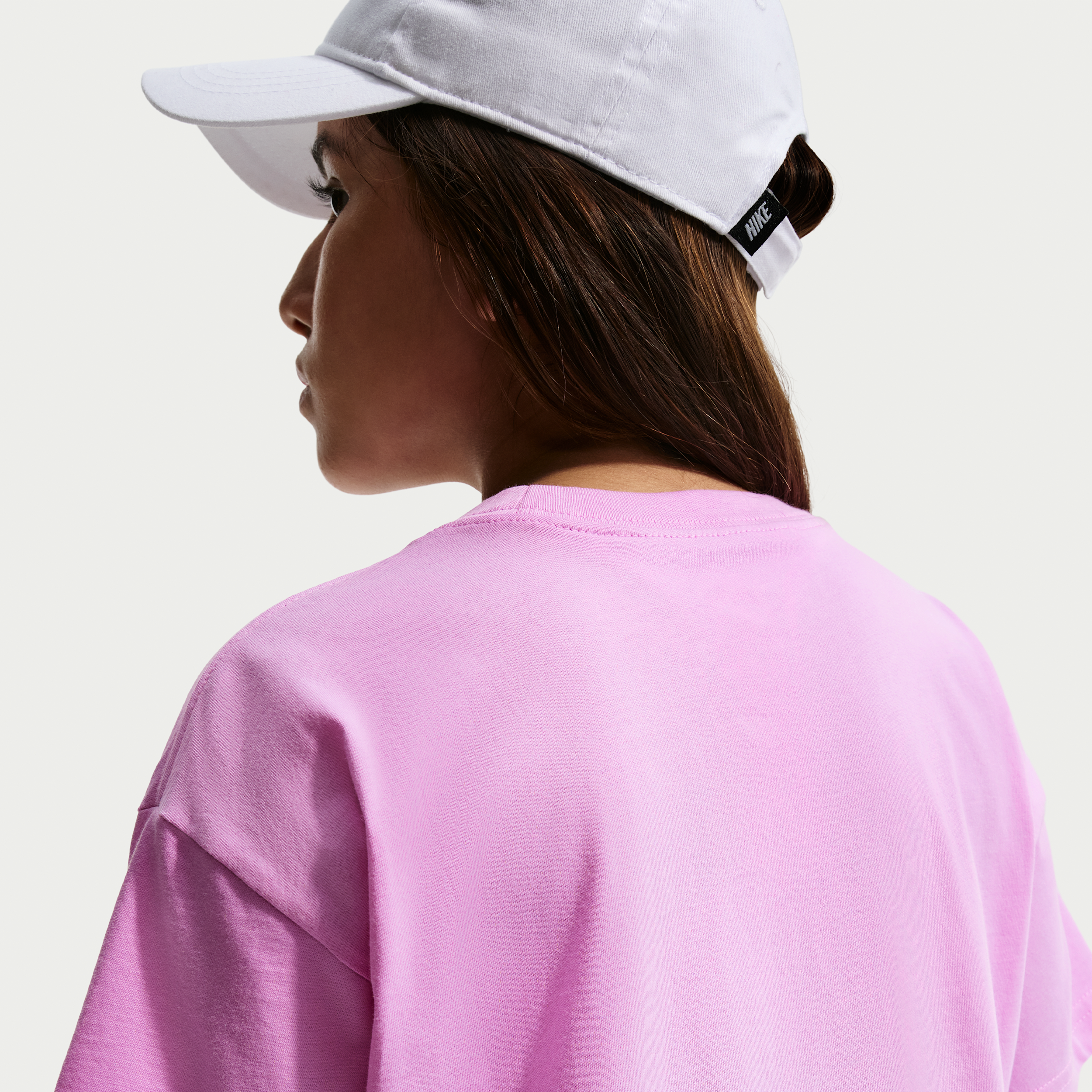 Thumbnail - Nike Essential T-Shirt (ältere Kinder, Mädchen) - Lila