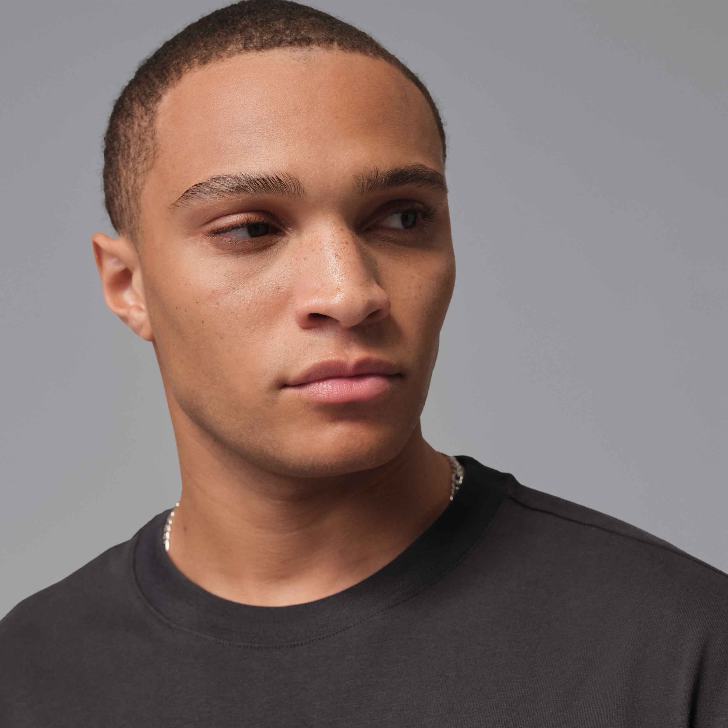 Thumbnail - Paris Saint-Germain Trainings-T-Shirt (Herren) - Grau