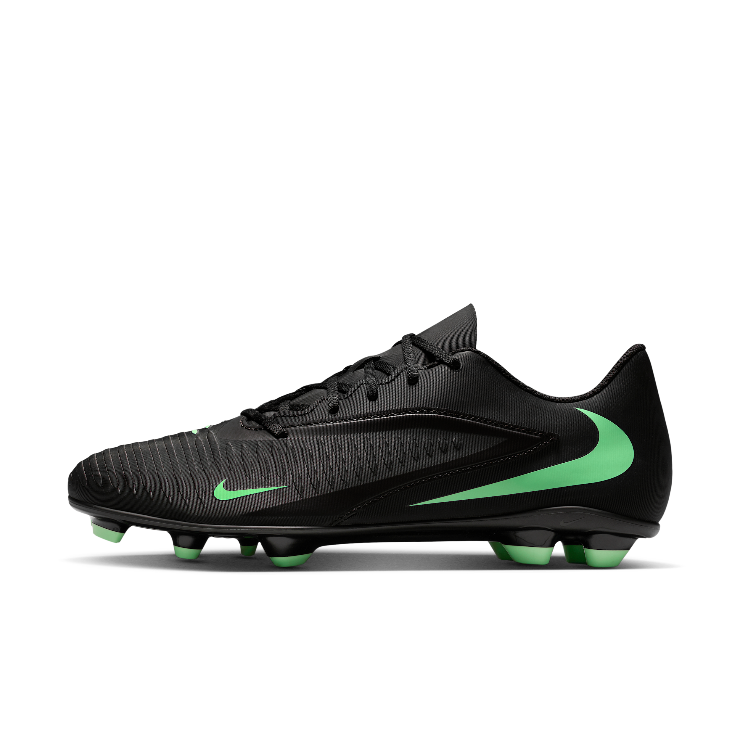 Korki piłkarskie na różne typy nawierzchni Nike Phantom 6 Low Club - Czerń