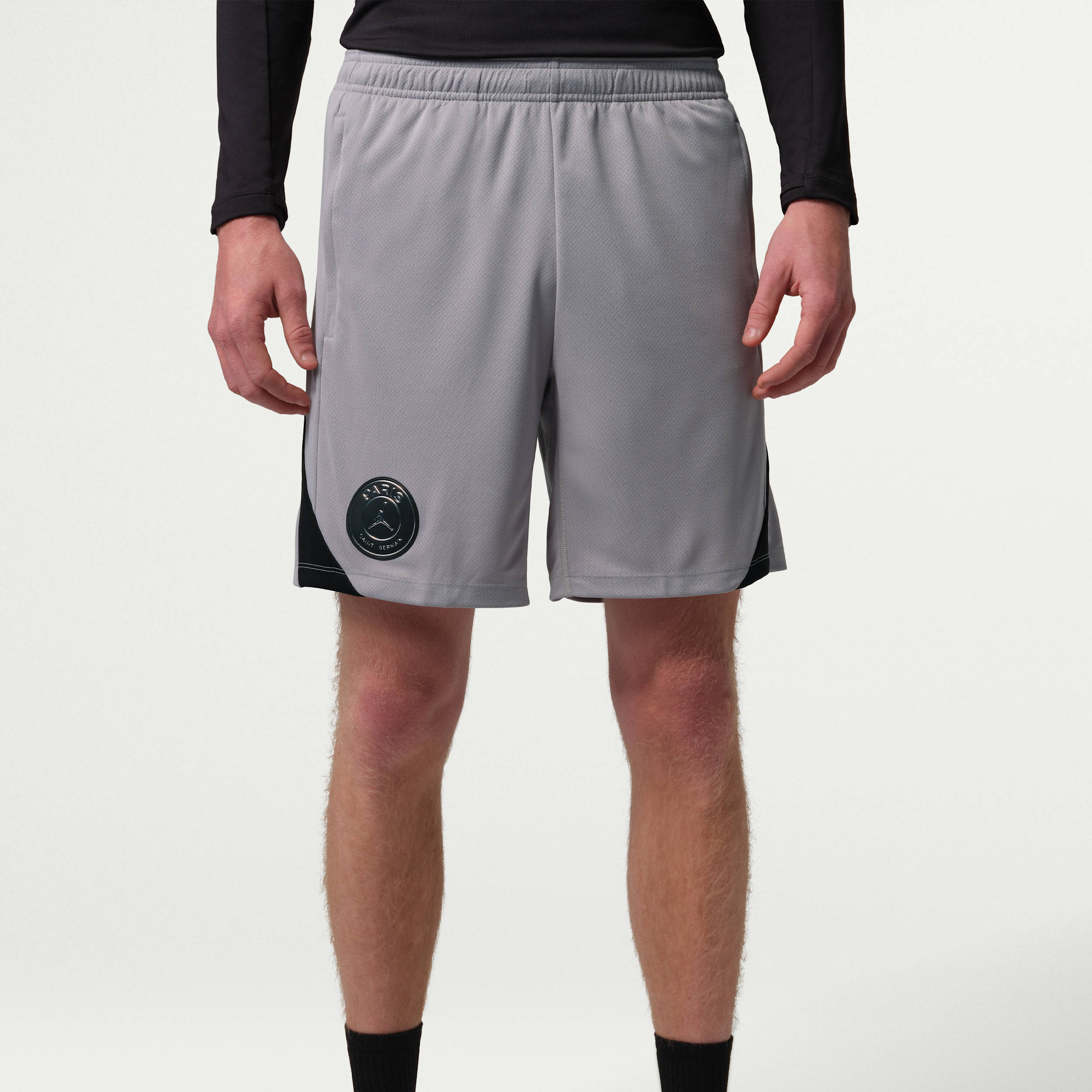 Shorts da calcio in maglia Jordan Dri-FIT Paris Saint-Germain Strike Night Edition – Uomo - Grigio