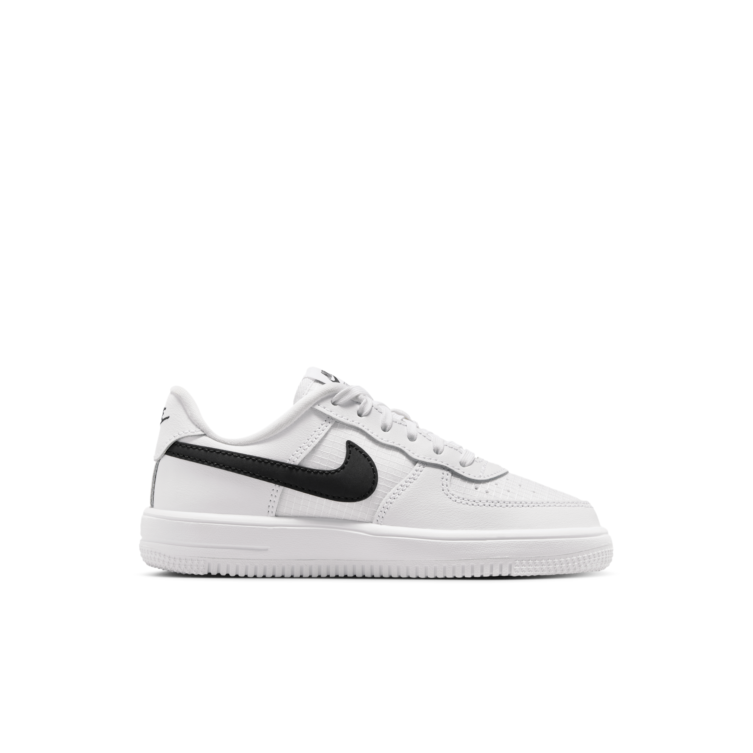 Nike Force 1 Low Tech PS 'White Black' | Kid's Size 11.5 - IR3995-100