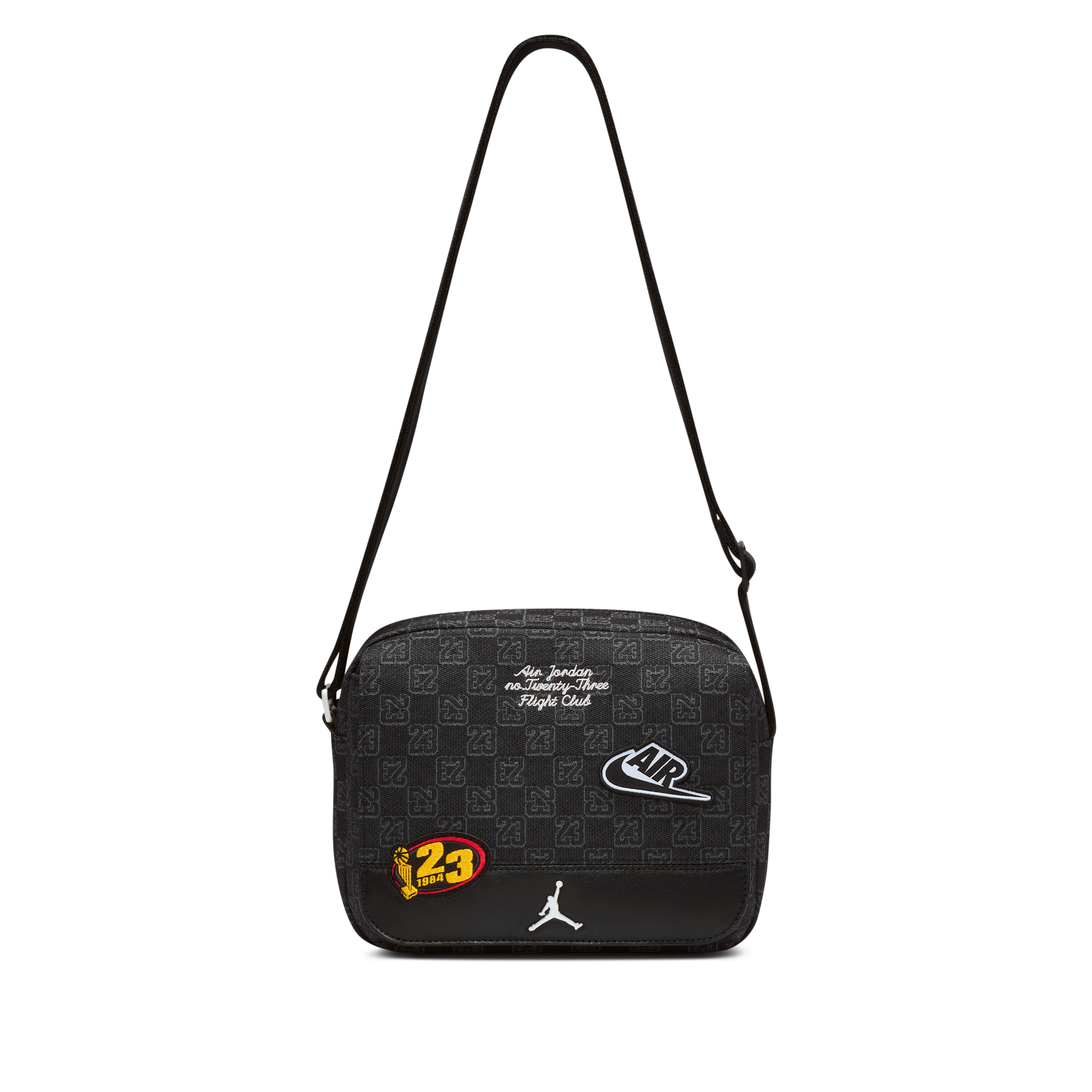Borsa messenger Monogram Jordan (3,6 l) - Nero