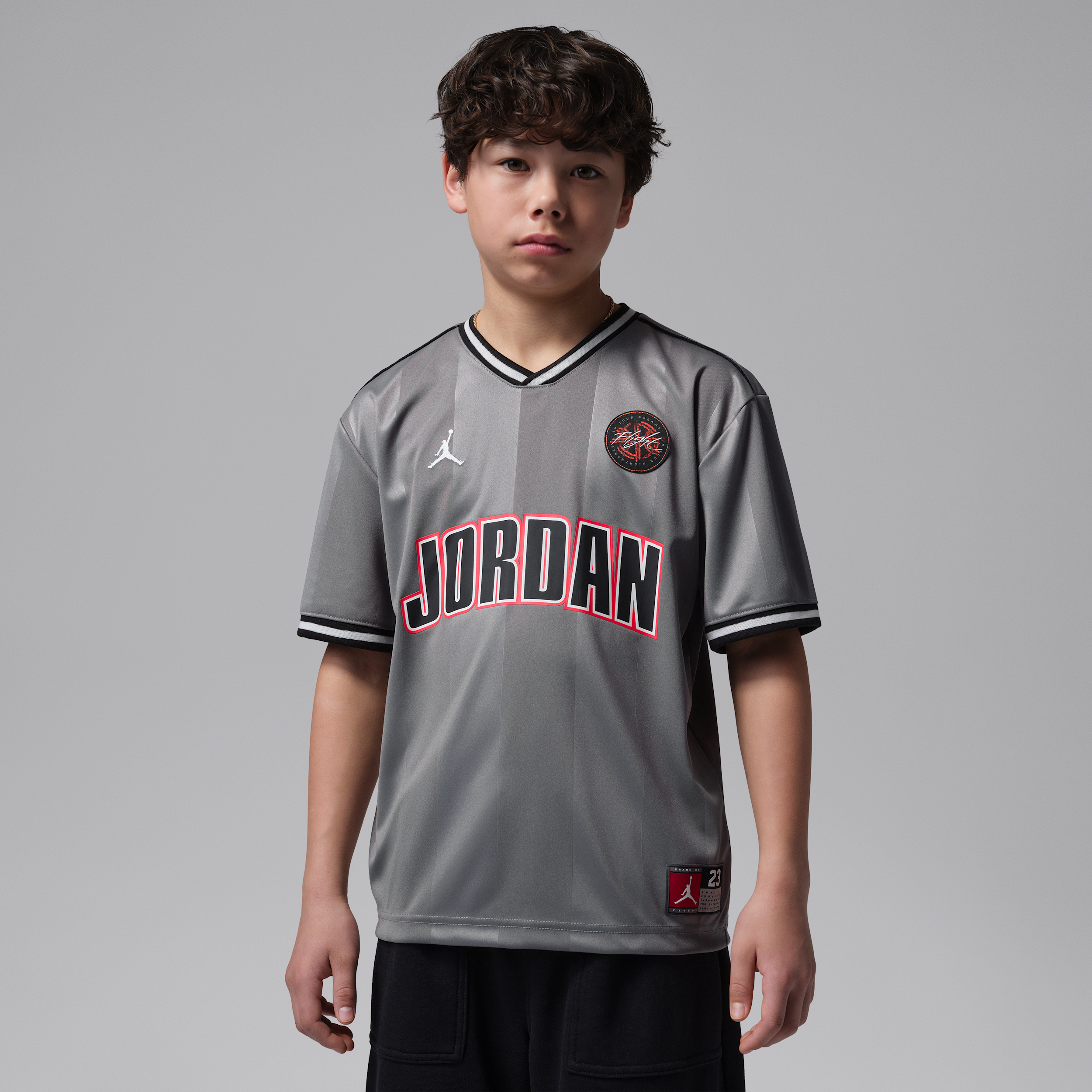 Maglia Jordan Sport - Ragazzo/a - Grigio