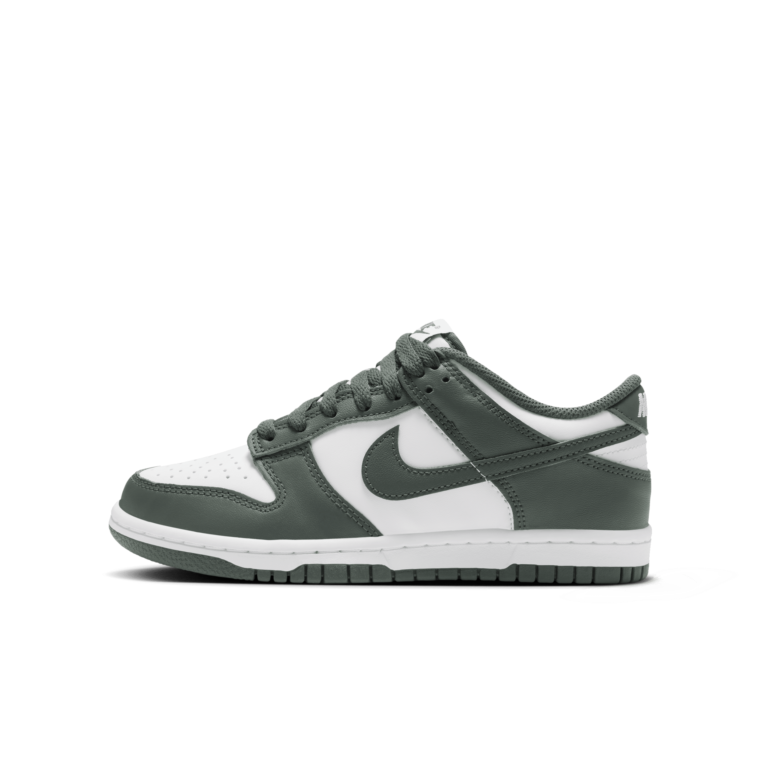 Chaussure Nike Dunk Low pour ado - Blanc