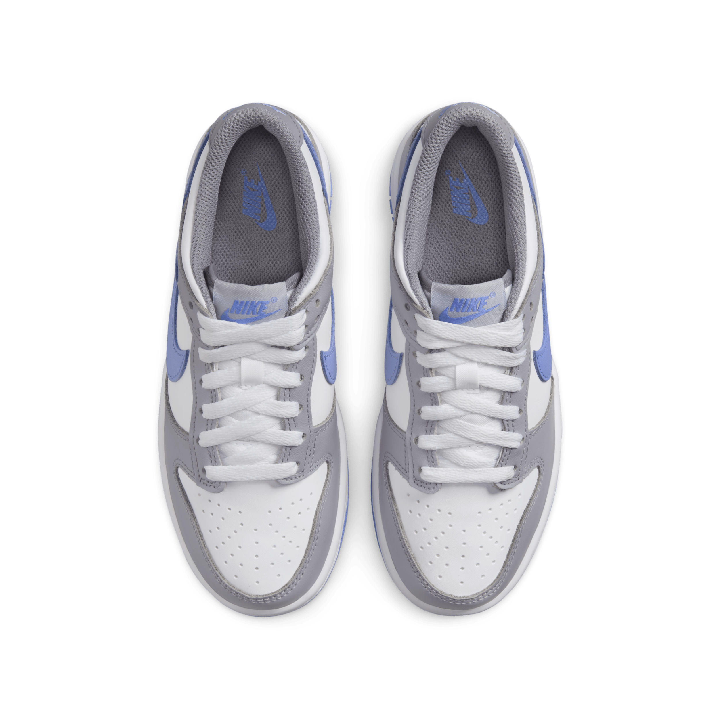 Chaussure Nike Dunk Low pour ado - Blanc