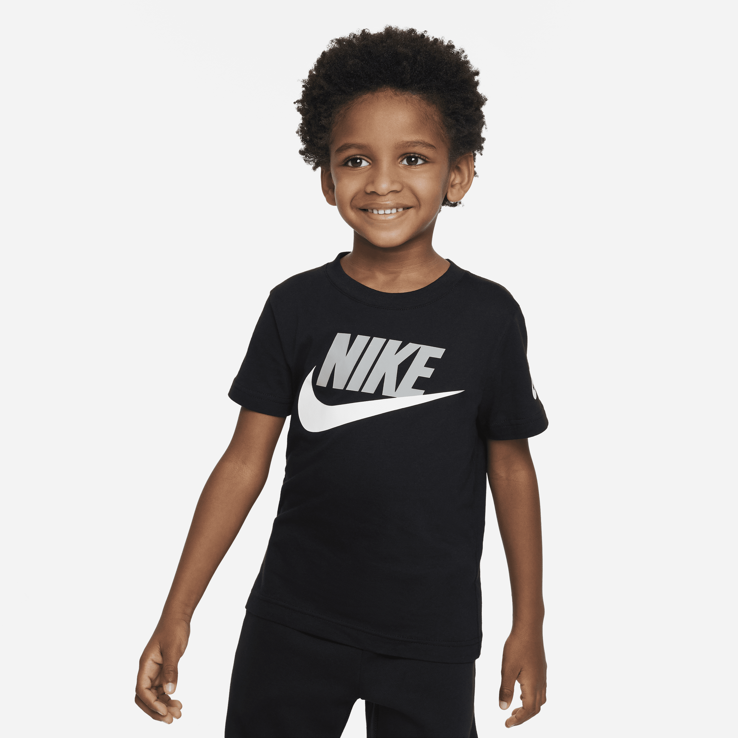 Nike T-shirt voor kleuters - Zwart