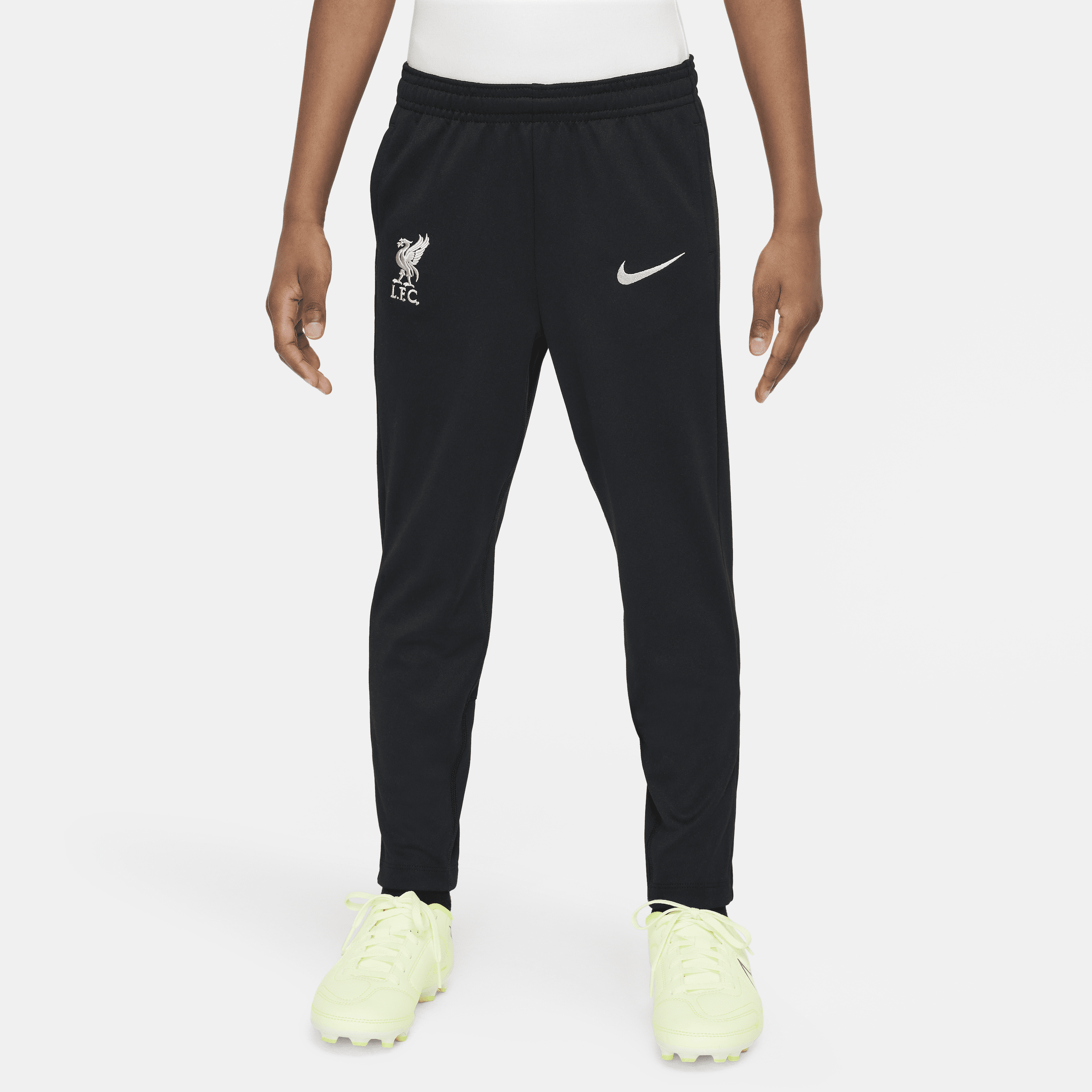 Nike Liverpool FC Academy Pro Dri-FIT knit voetbalbroek voor kleuters Zwart
