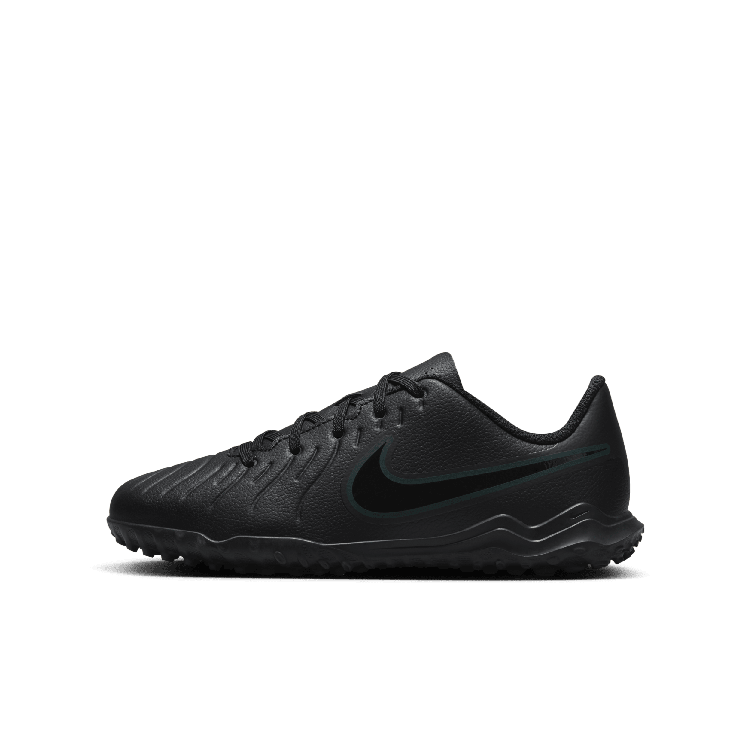 Chaussure de foot basse pour surface synthétique Nike Jr. Tiempo Legend 10 Club pour enfant/ado - Noir