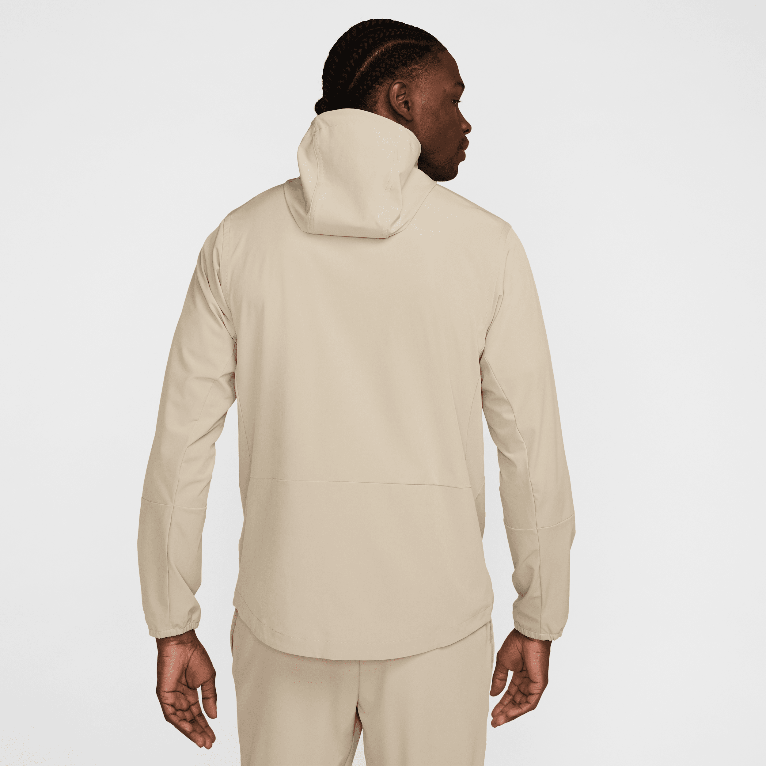 Veste à capuche déperlante Nike Unlimited pour homme - Marron