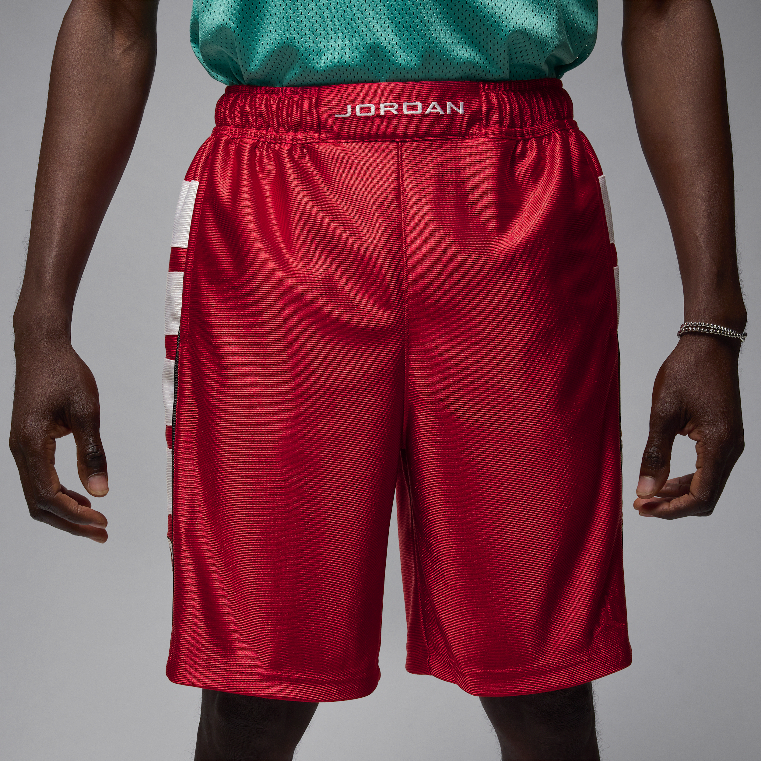 Thumbnail - Jordan Brooklyn Cat Scratch Shorts (Herren) - Rot