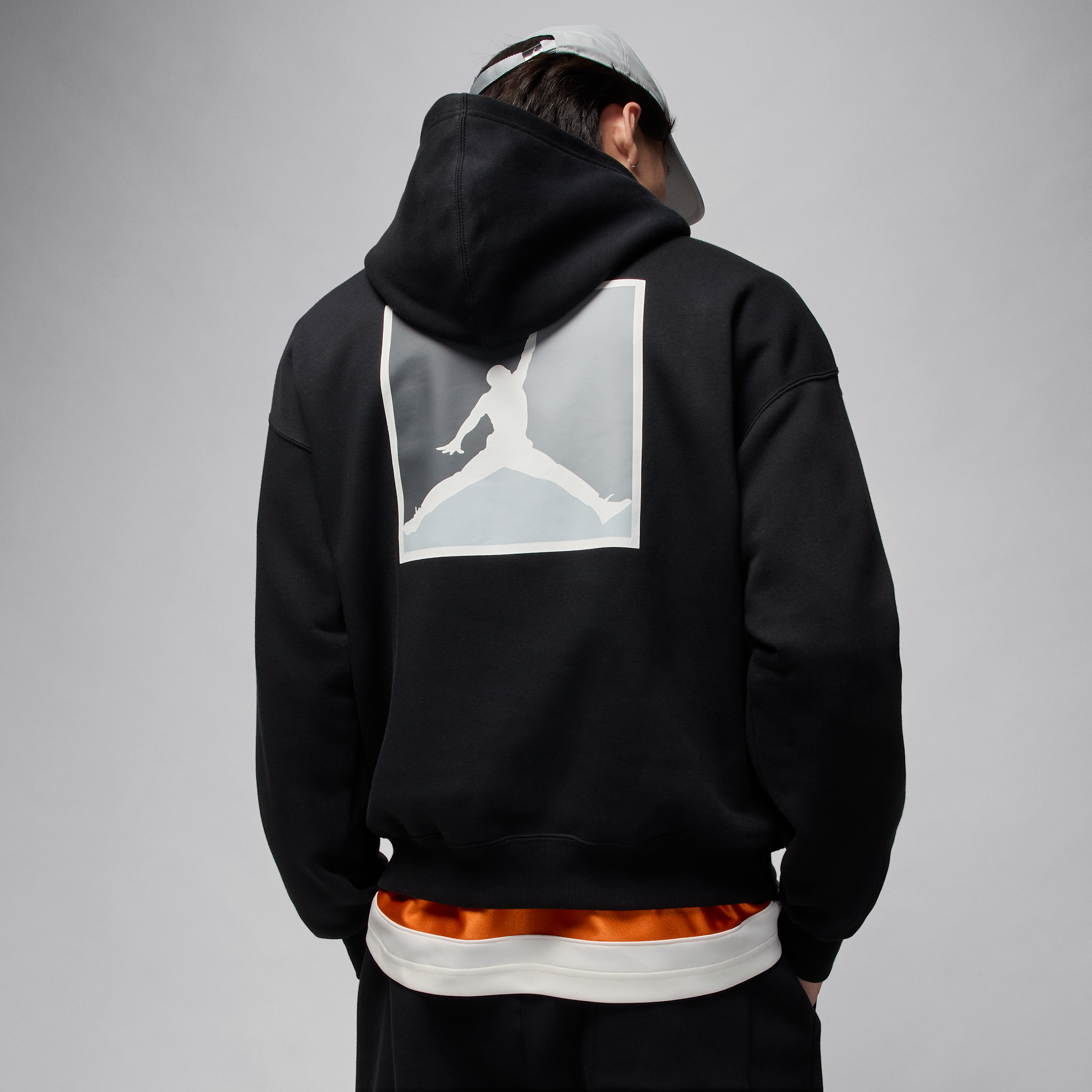 Thumbnail - Jordan Brooklyn Fleece-Hoodie mit Grafik (Herren) - Schwarz