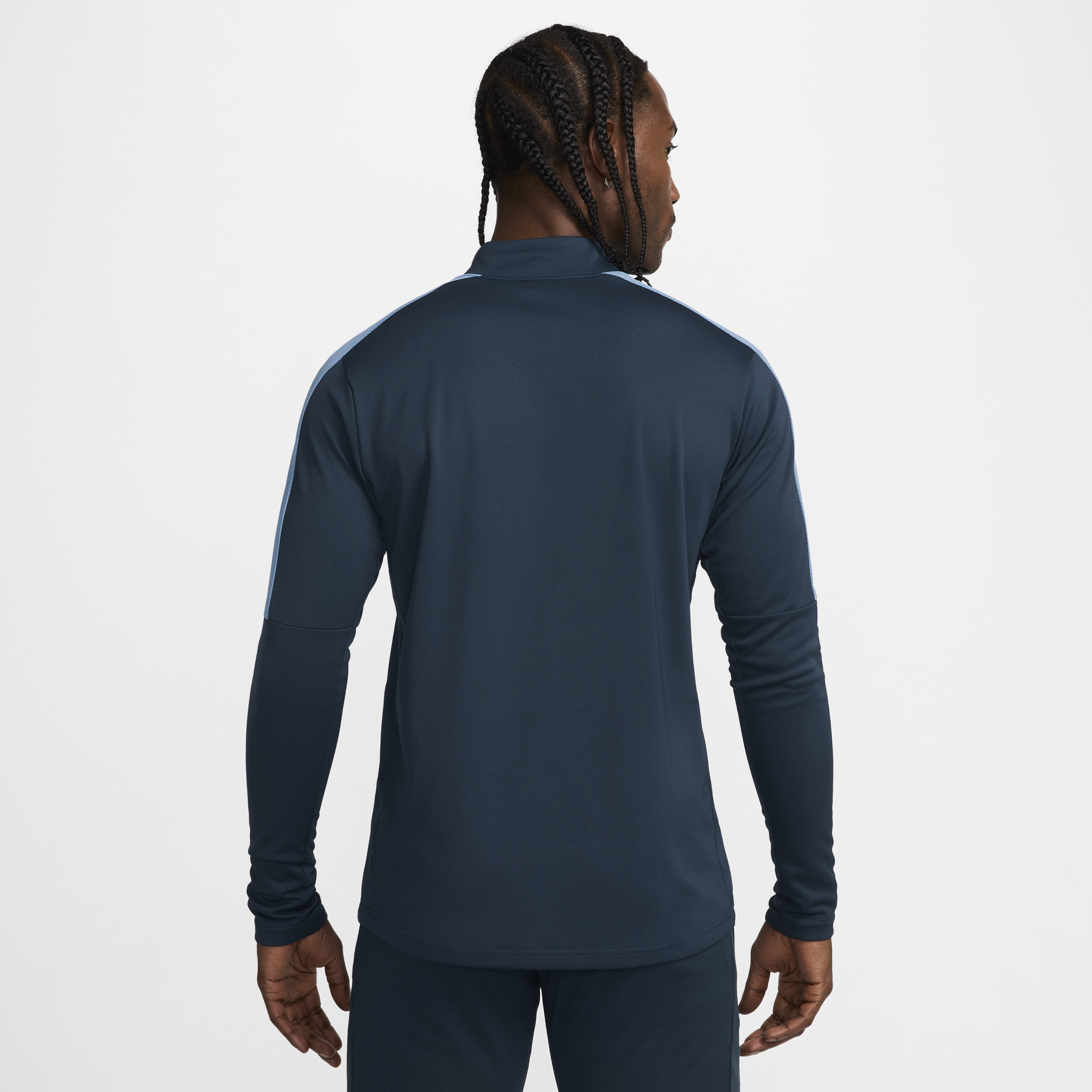 Haut de foot à demi-zip Dri-FIT Nike Academy pour homme - Bleu