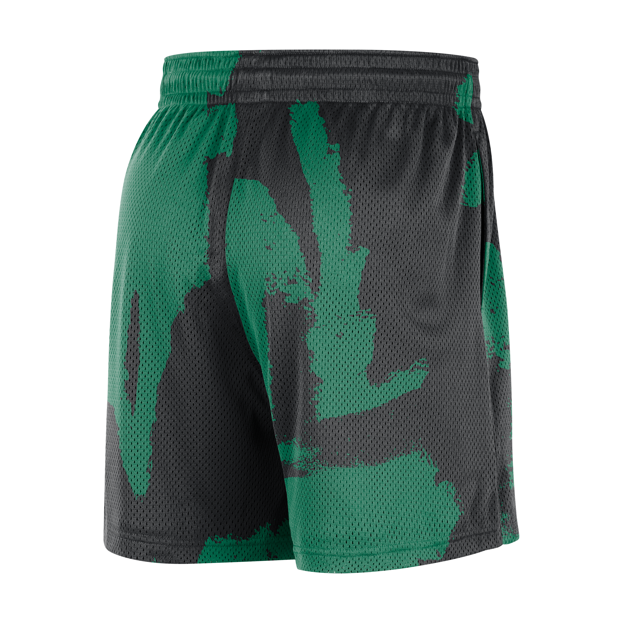 Thumbnail - Boston Celtics Courtside Jordan Dri-FIT NBA Mesh-Trainingsshorts für Herren - Schwarz