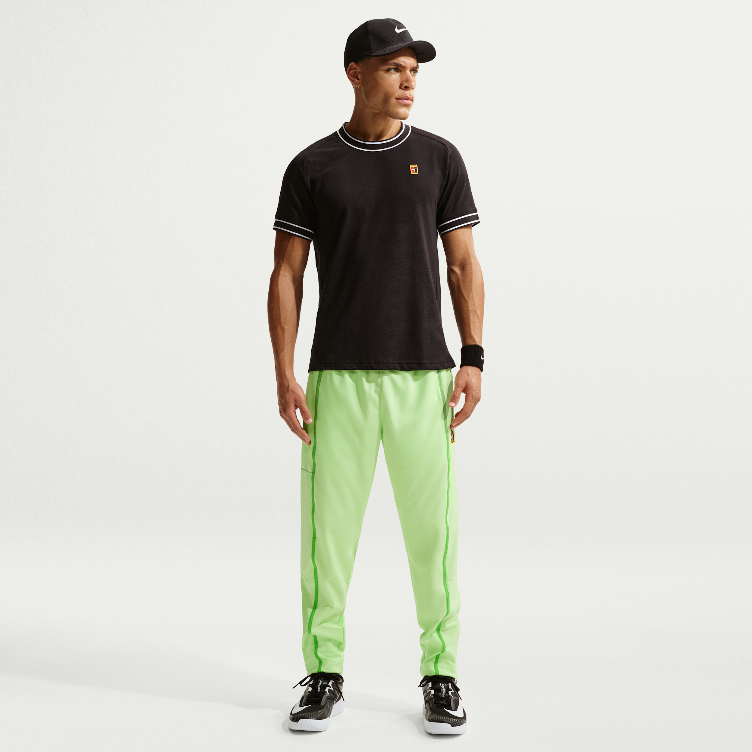 Pantaloni da tennis NikeCourt Heritage – Uomo - Verde