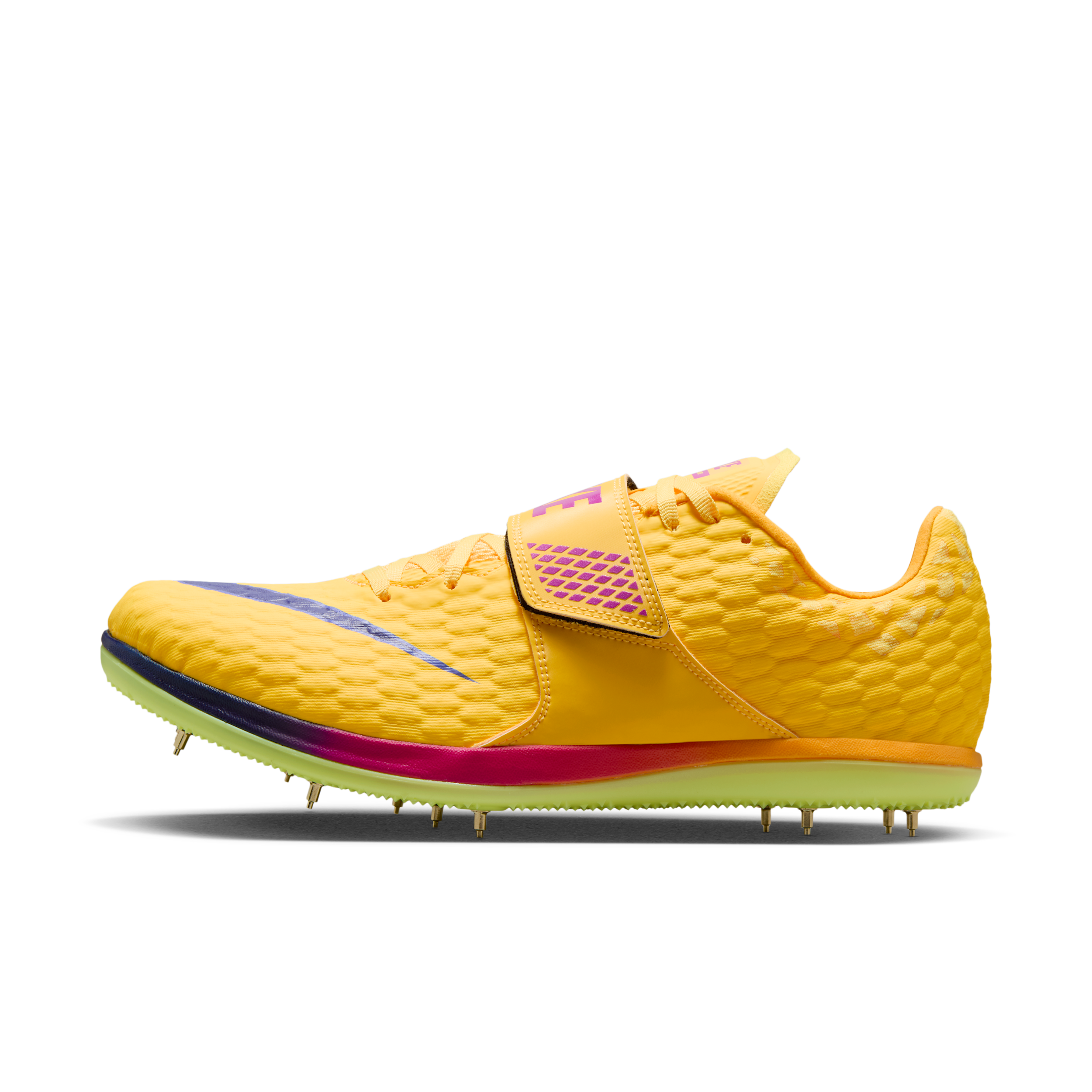 Nike High Jump Elite Athletics Jumping Spikes - Yellow