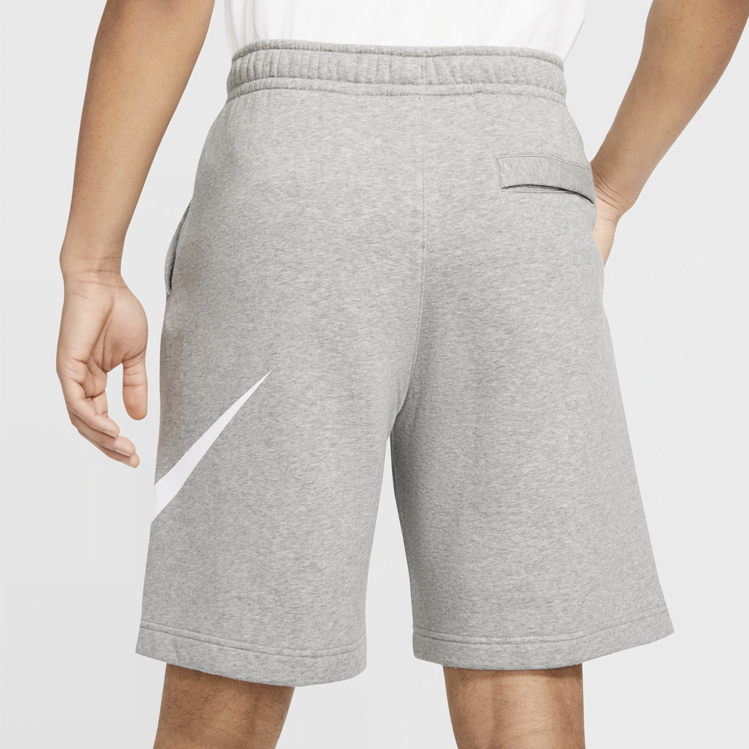 Short imprimé Nike Sportswear Club pour Homme - Gris