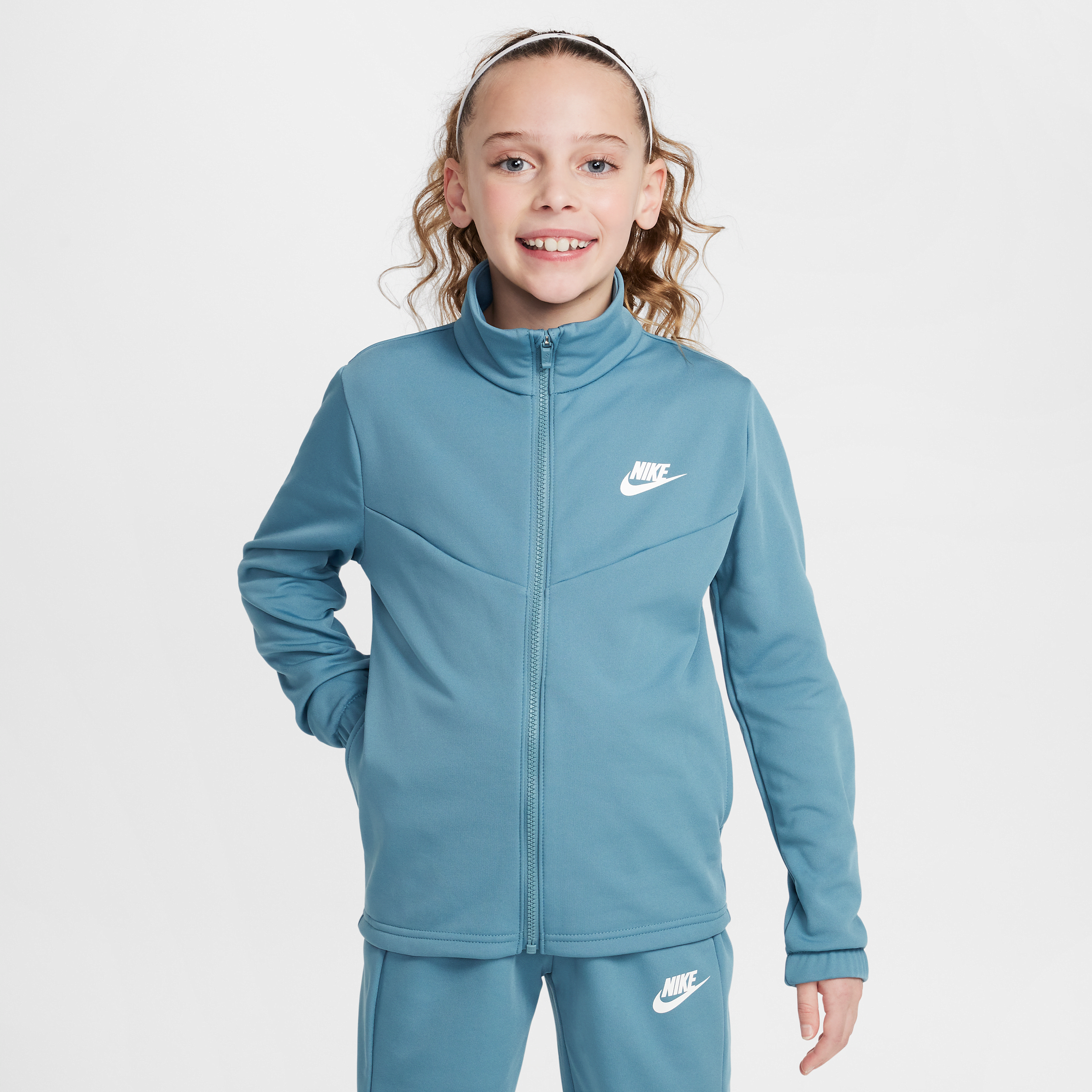 Thumbnail - Nike Sportswear Trainingsanzug für ältere Kinder - Blau