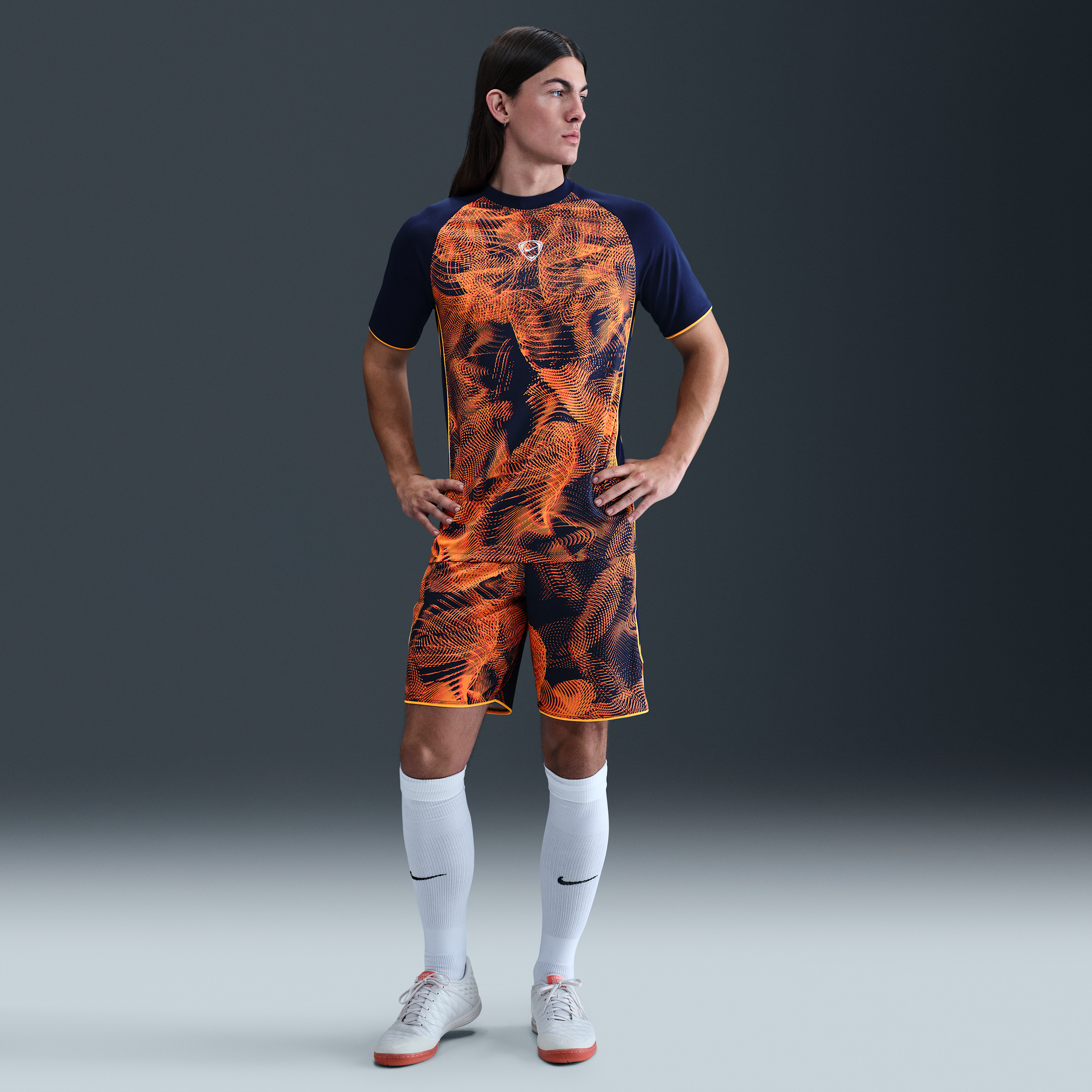 Thumbnail - Nike Academy+ Dri-FIT Fußballshorts (Herren) - Blau