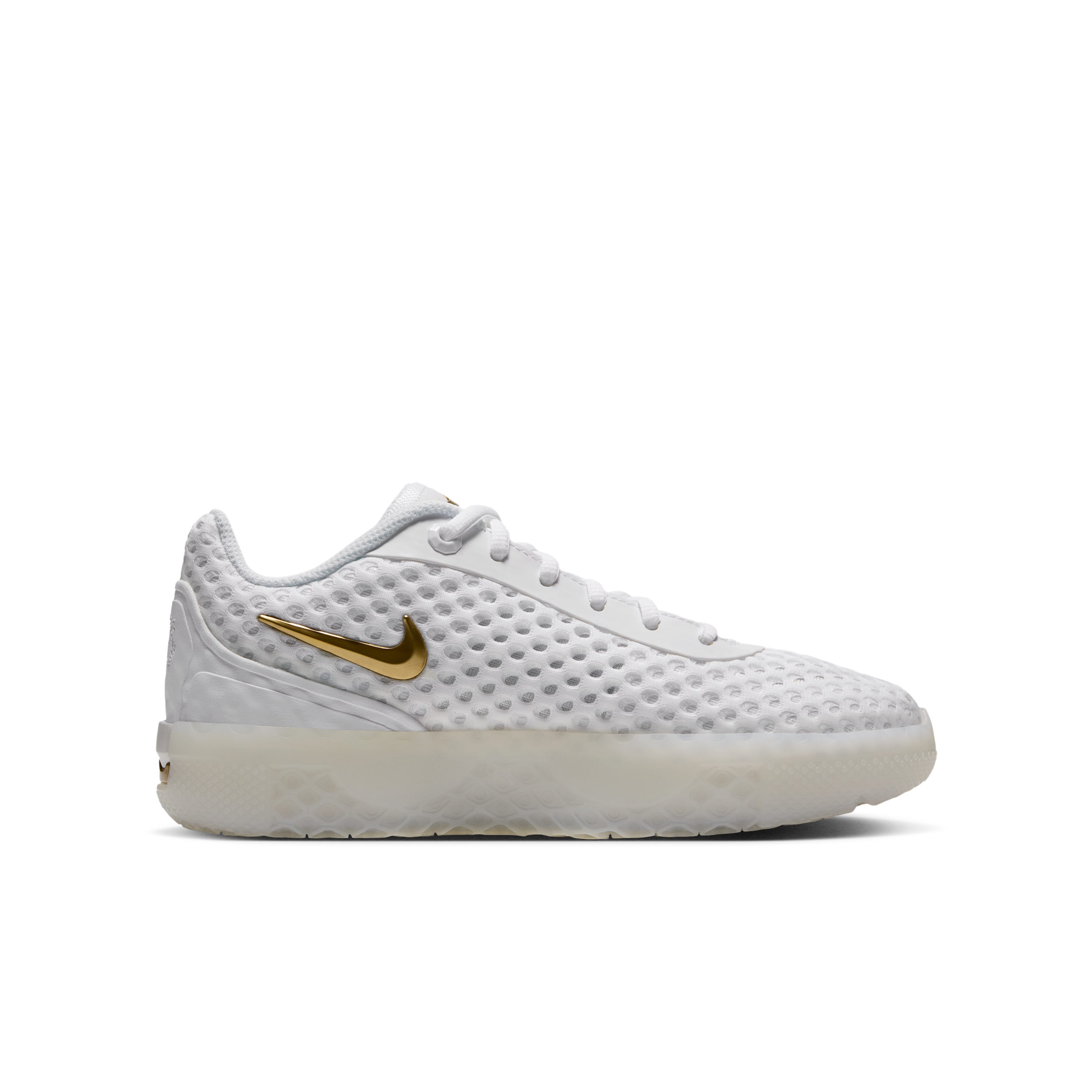 Nike Lebron Witness X GS 'White Photon Dust' | Kid's Size 3.5 - IQ9854-100