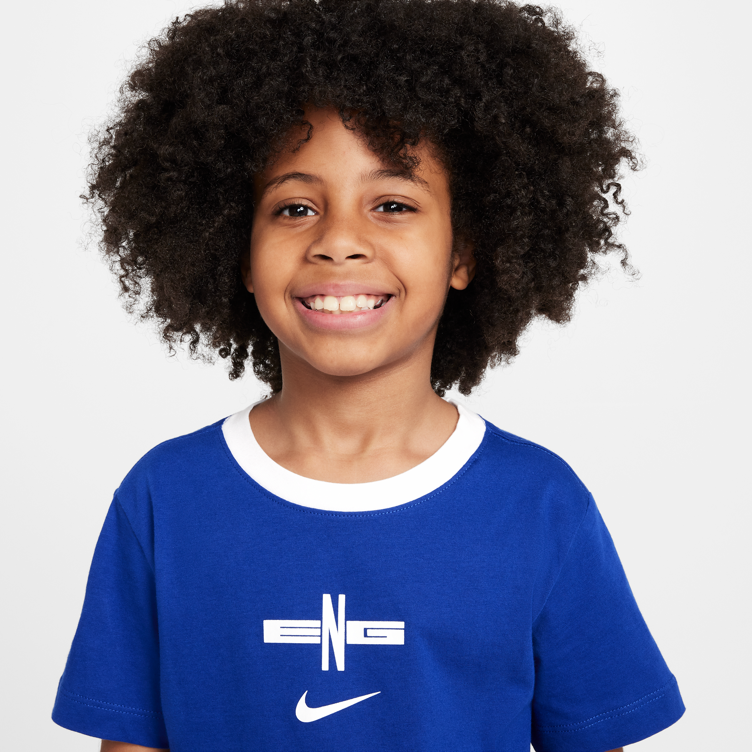 Thumbnail - England Nike Fußball-T-Shirt (ältere Kinder) - Blau
