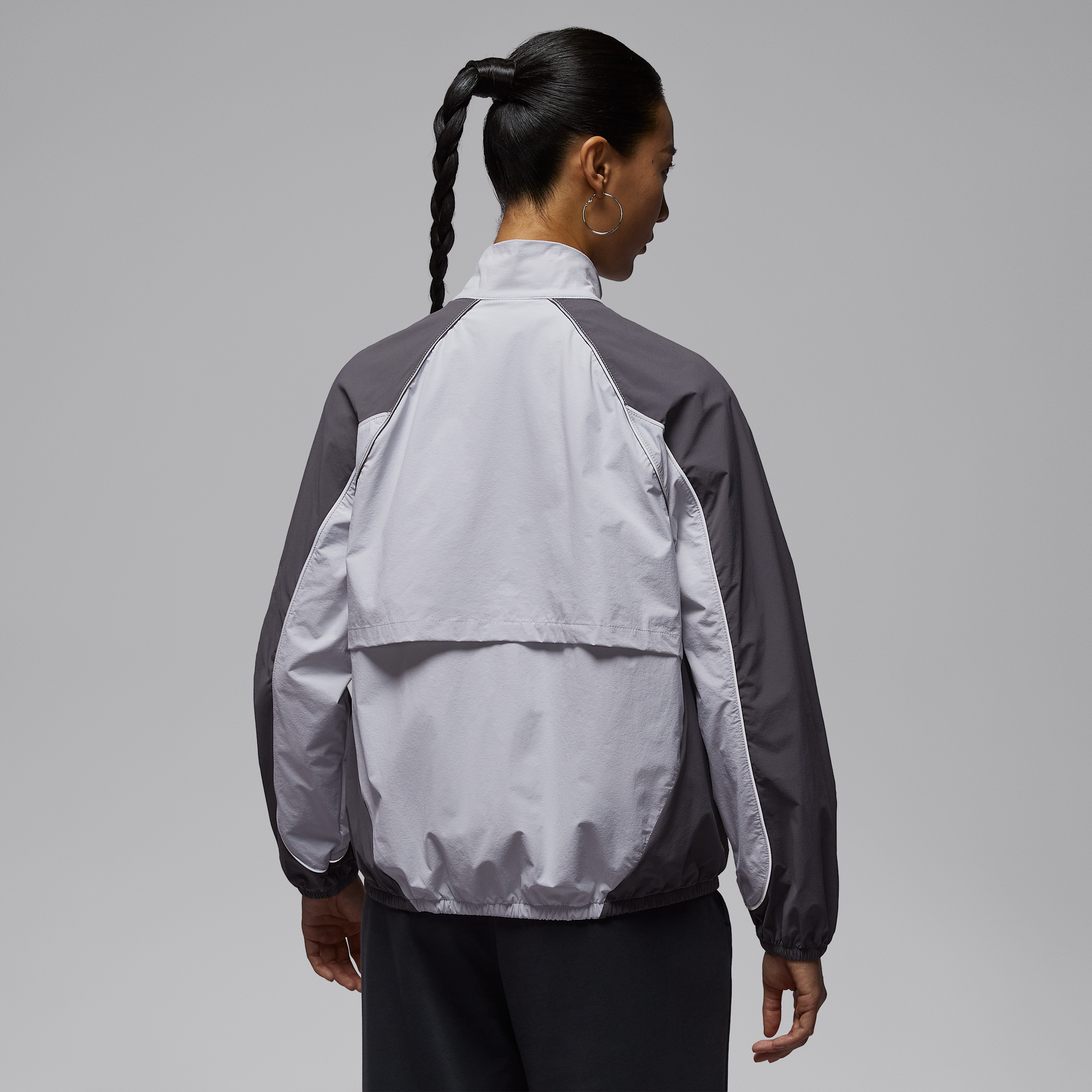 Thumbnail - Paris Saint-Germain Anthem Damenjacke - Grau