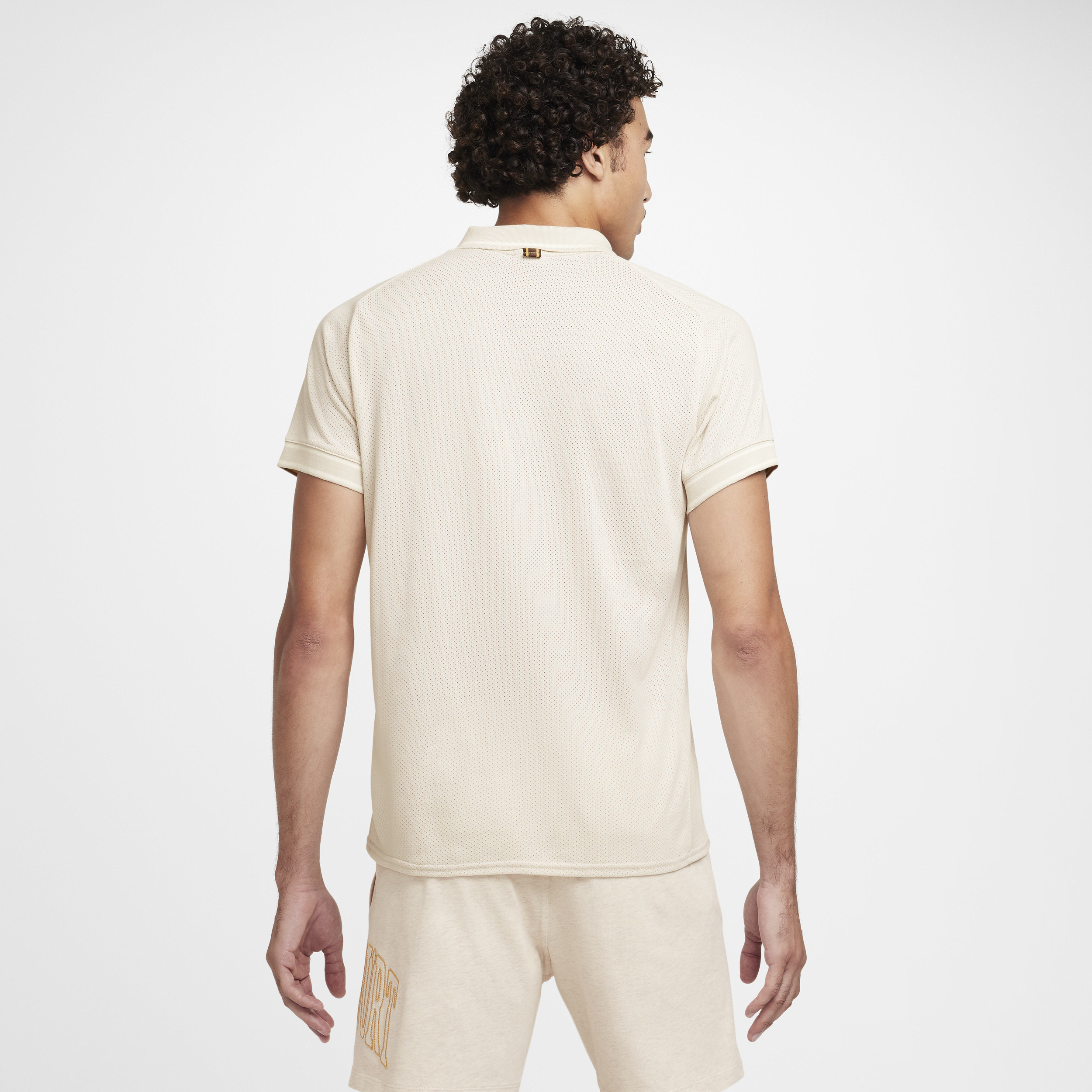 Polo de tennis NikeCourt Heritage pour Homme - Marron