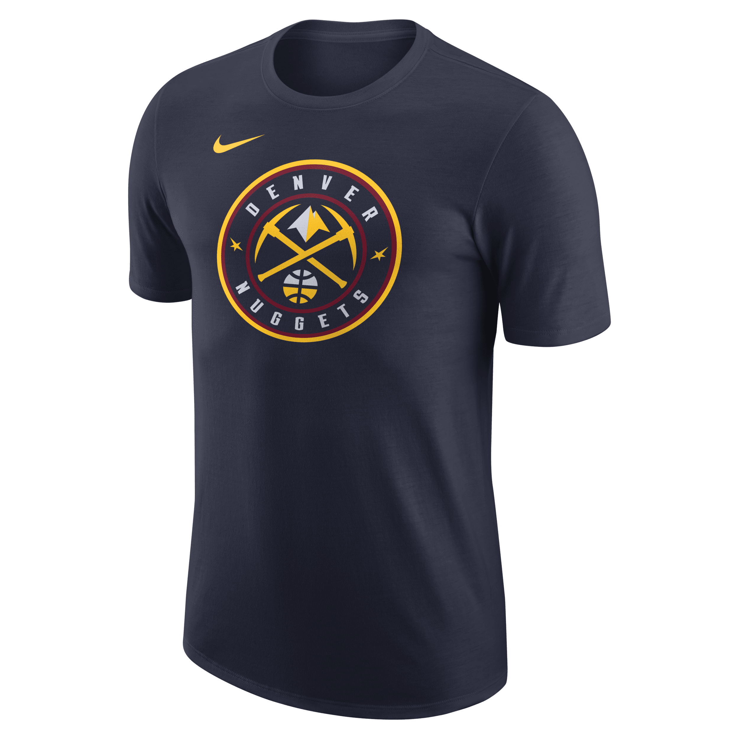 „Denver Nuggets Essential Nike NBA-T-Shirt für Herren – Blau | Offizielle Fan-K