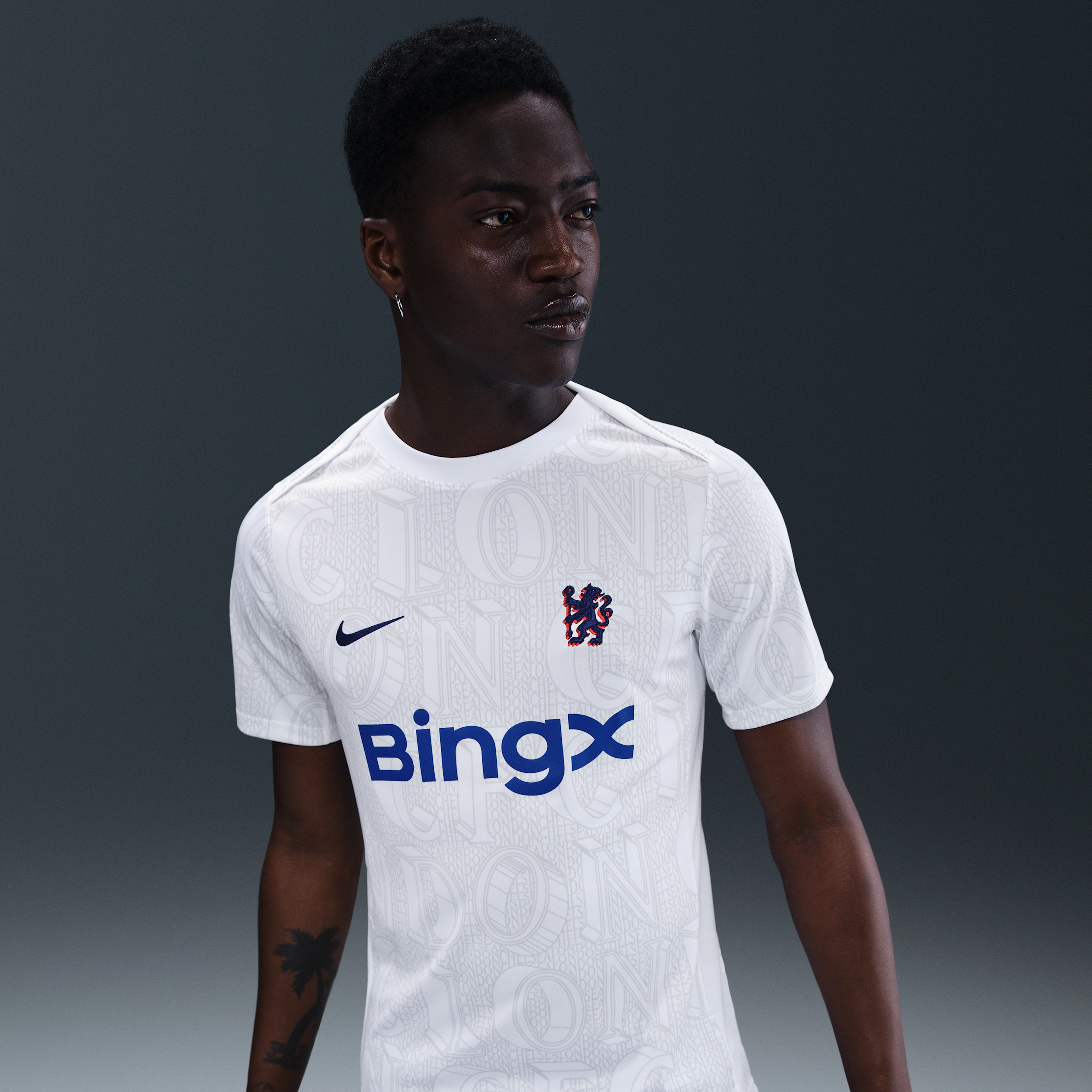 Nike Chelsea FC Academy Pro  Dri-FIT warming-uptop voor heren - Wit