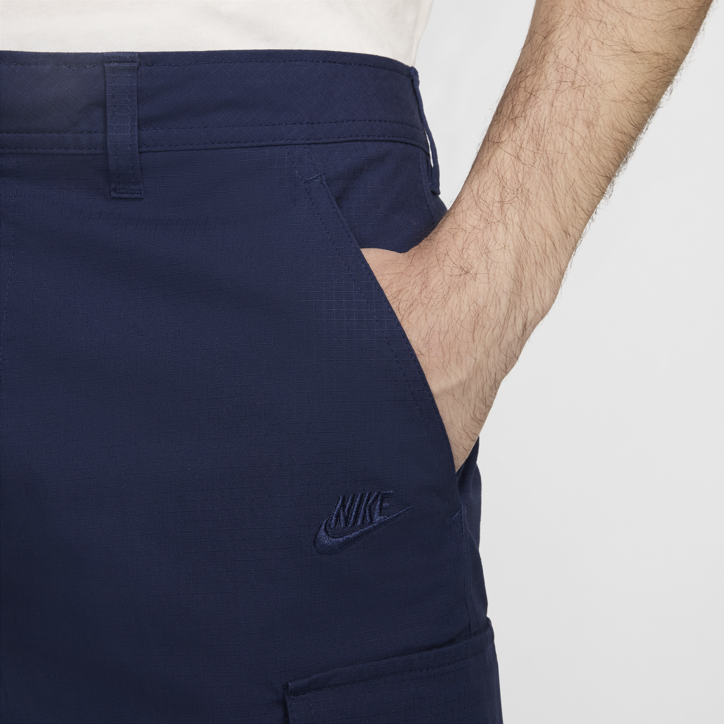 Short cargo tissé Nike Club pour homme - Bleu