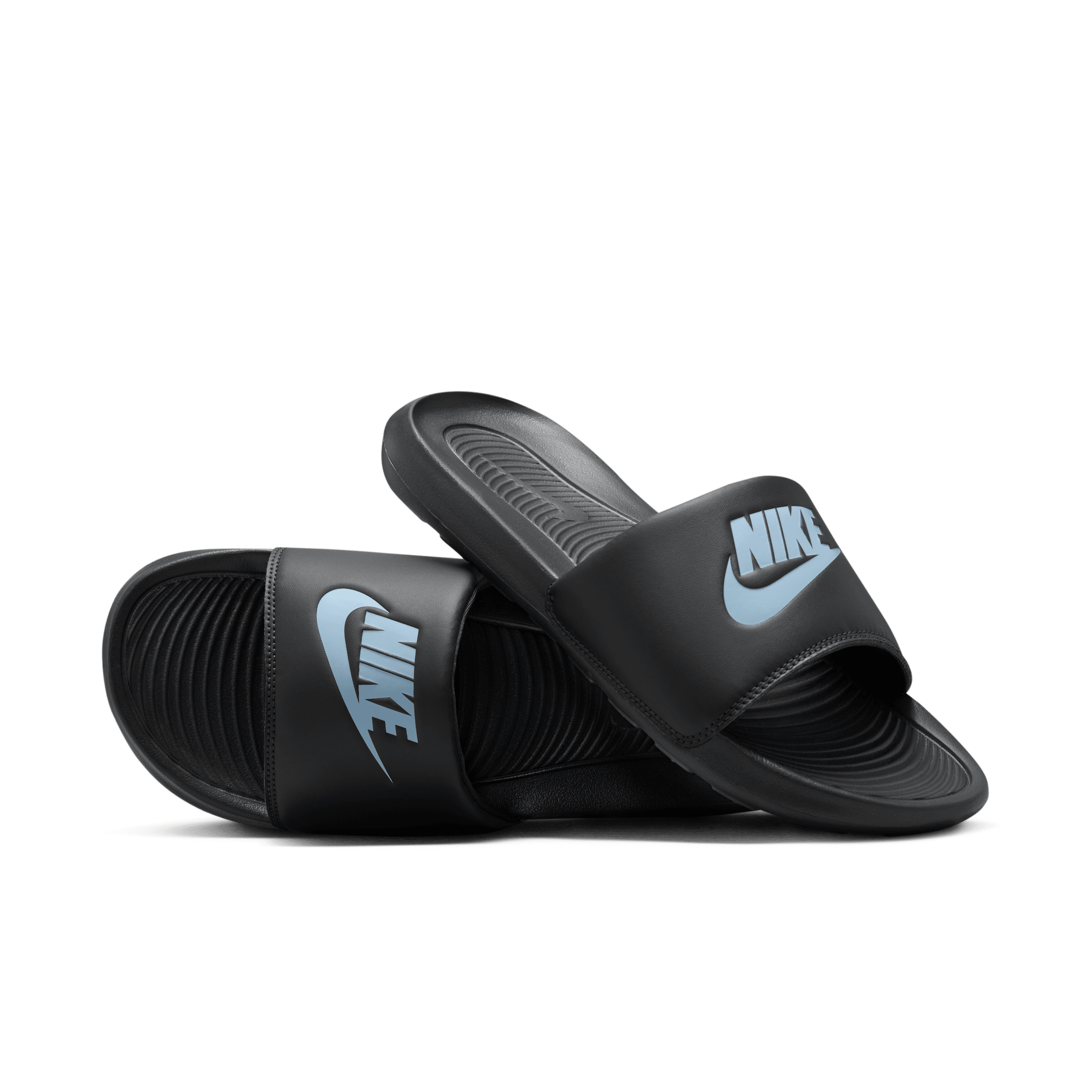 Nike Victori One Slippers voor heren Grijs