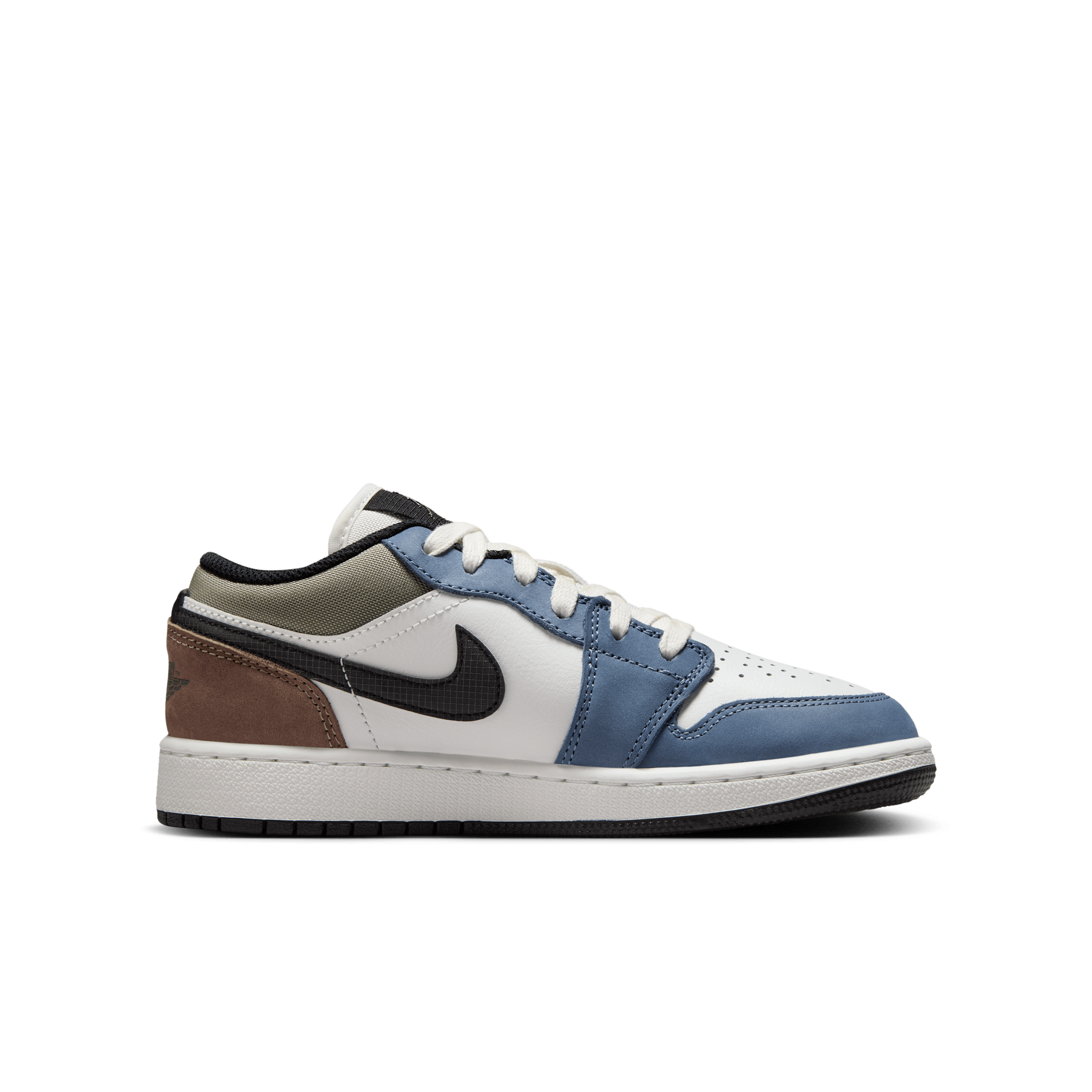 Thumbnail - Air Jordan 1 Low Schuh für ältere Kinder - Weiß