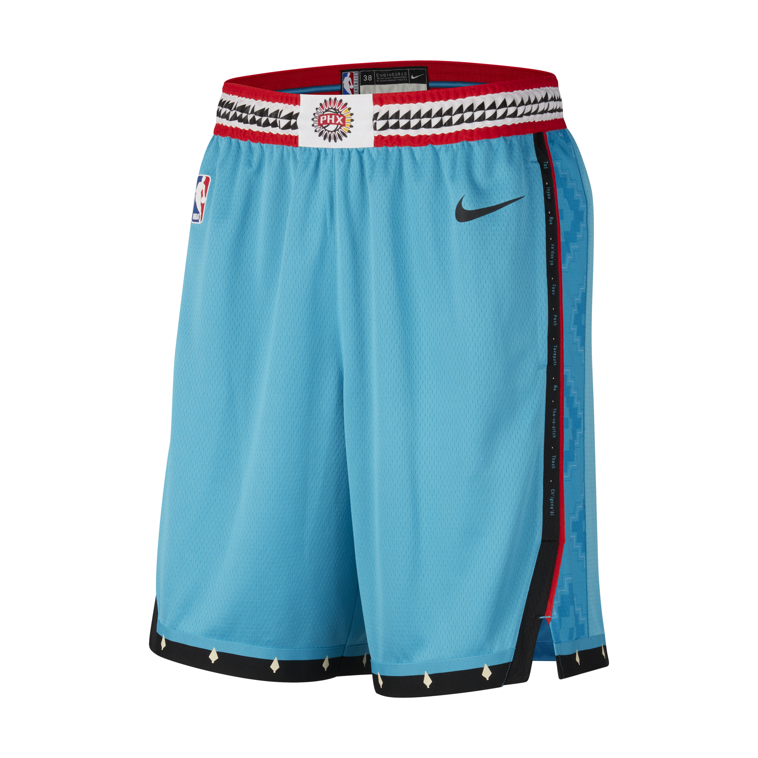 Spodenki męskie Nike Dri-FIT NBA Swingman Phoenix Suns City Edition - Niebieski