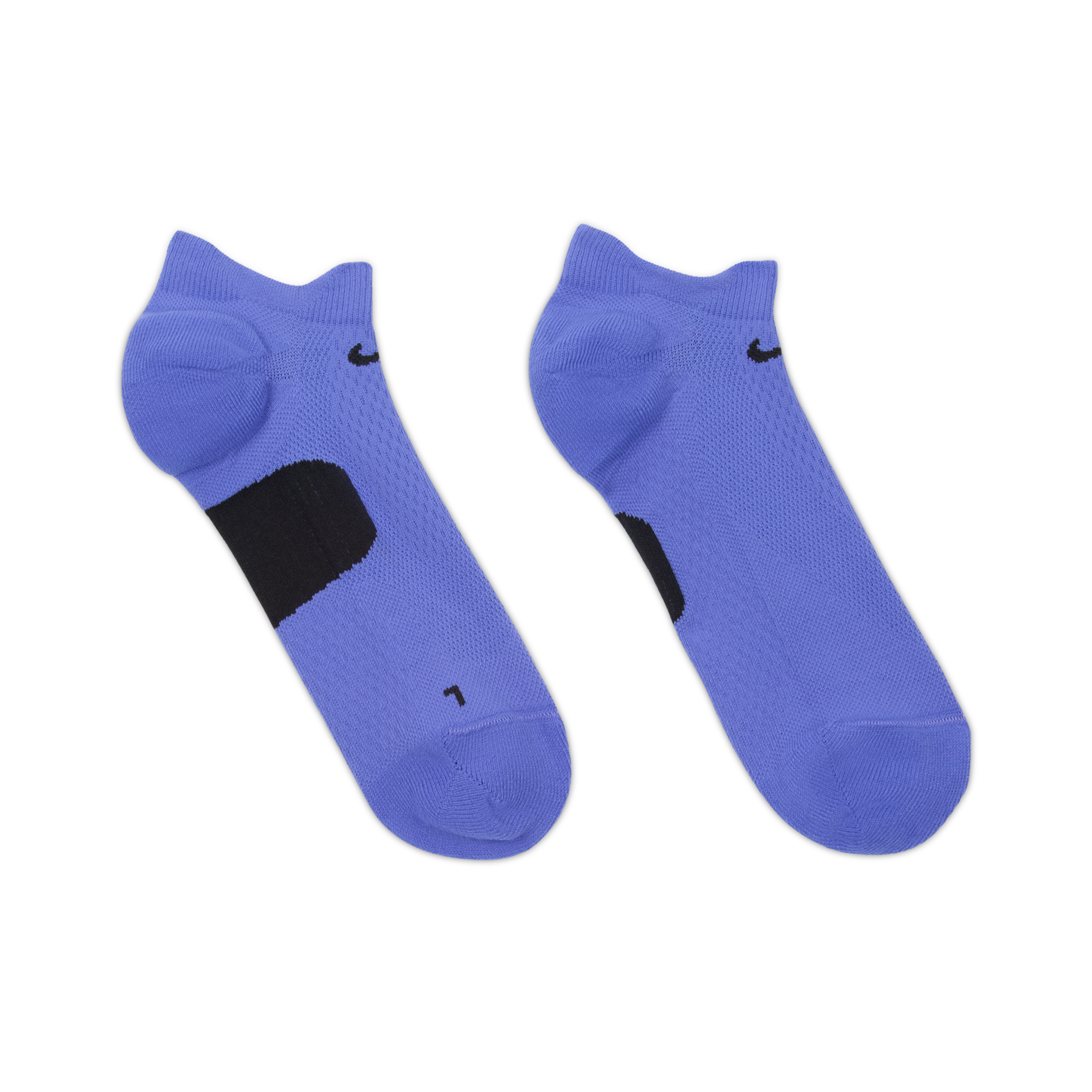 Thumbnail - Nike Running mittelschwere No-Show-Socken (1 Paar) - Blau