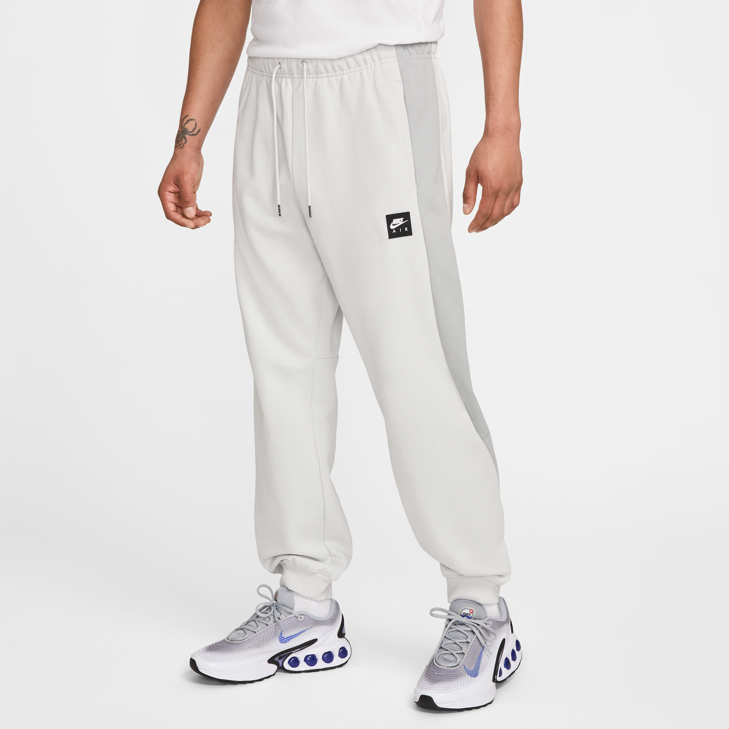 Nike Air Men's Fleece Joggers - Grey - Fleece