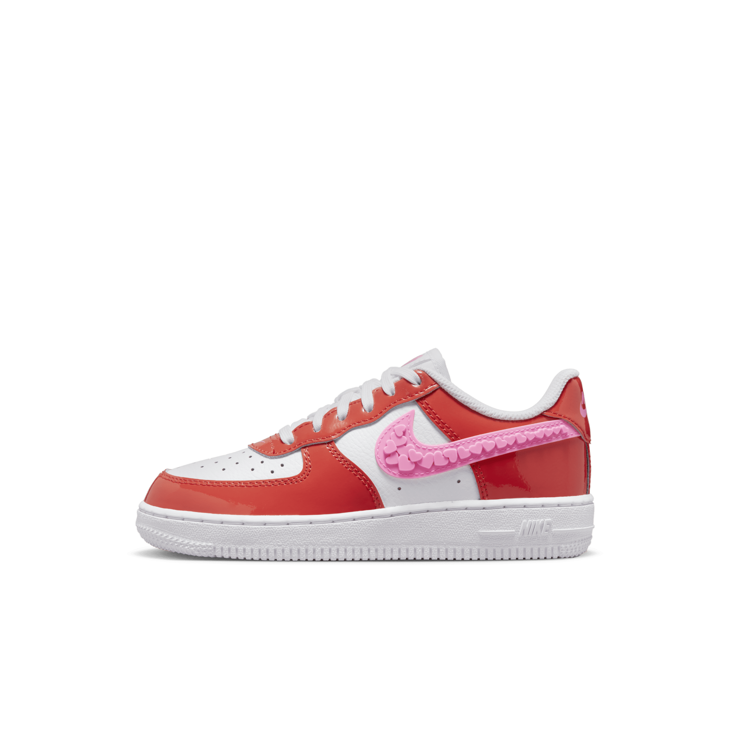 Nike Force 1 LV8-sko til mindre børn - rød - FD1032-600