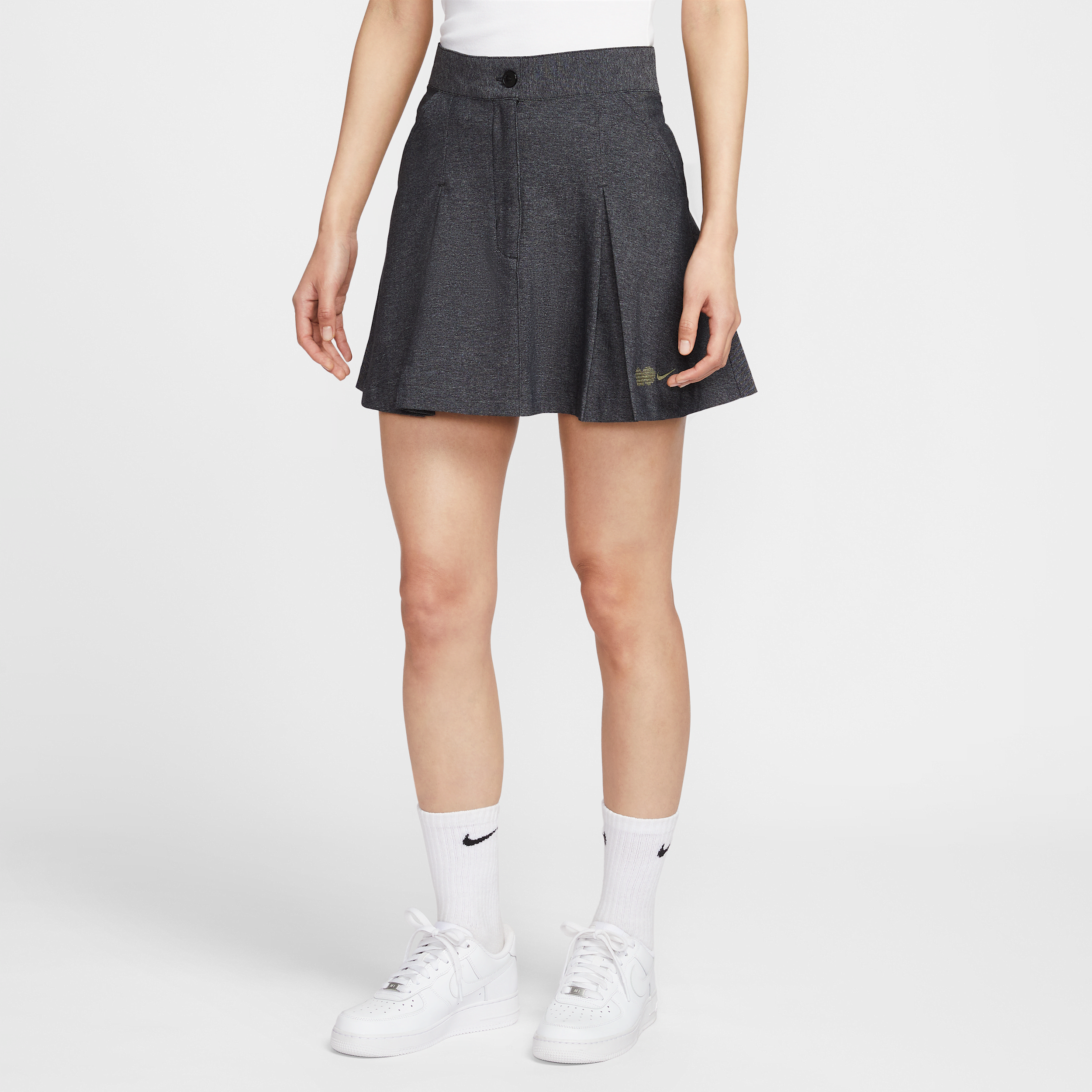 Nike Naomi Osaka Womens Skirt - Black - Cotton/Polyester/Elastane
