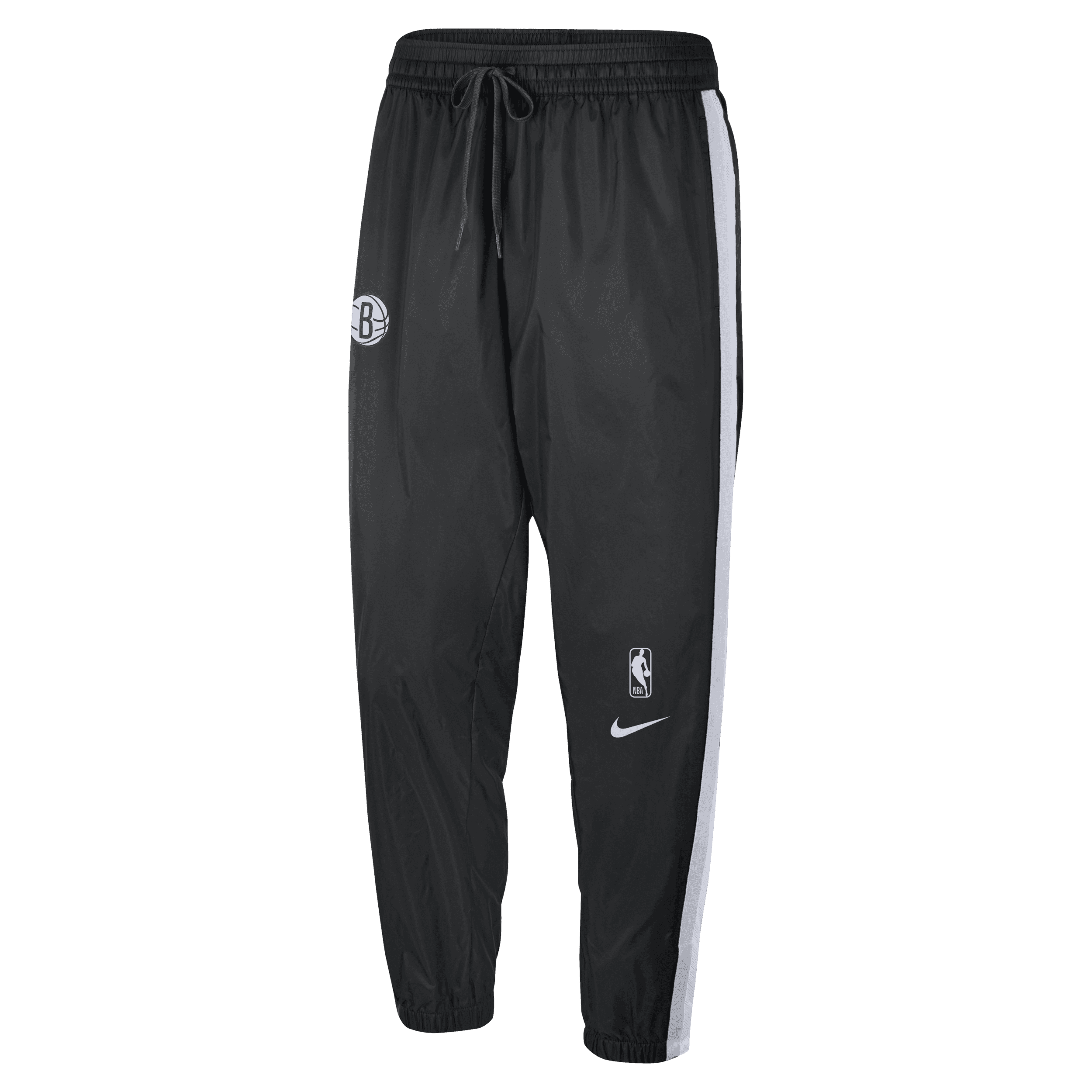 Męskie spodnie dresowe Nike NBA Brooklyn Nets Courtside - Czerń