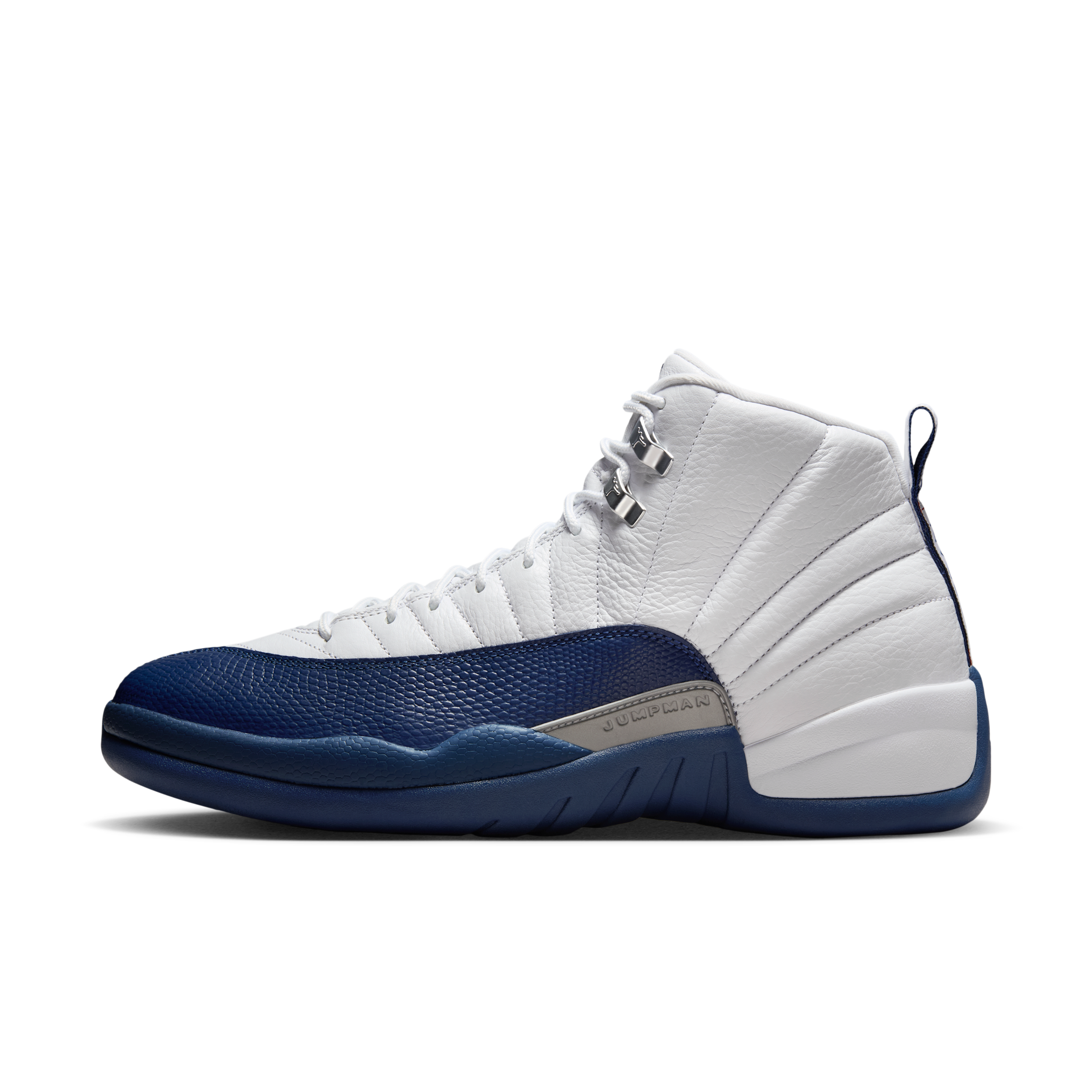 Thumbnail - Air Jordan 12 Retro "French Blue" Schuh (Herren) - Weiß