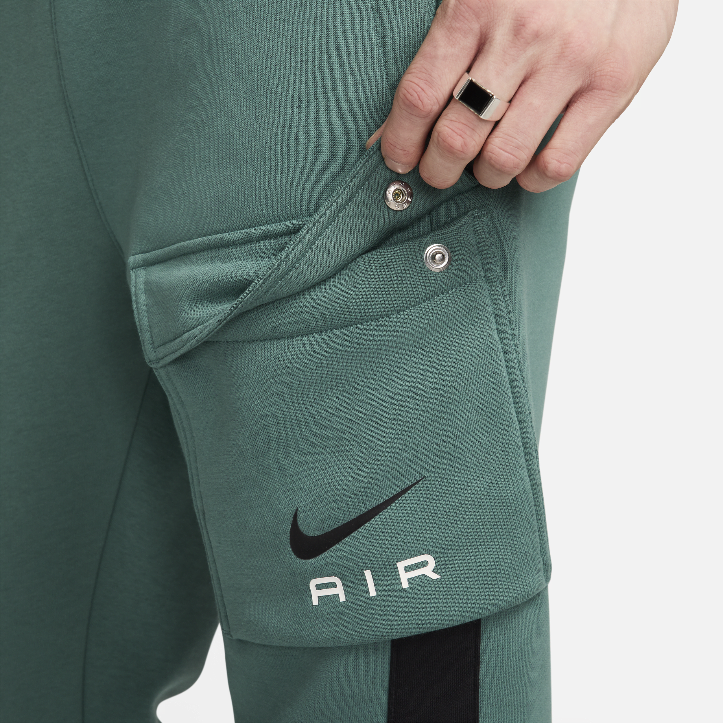 Nike Air cargobroek van fleece voor heren Groen