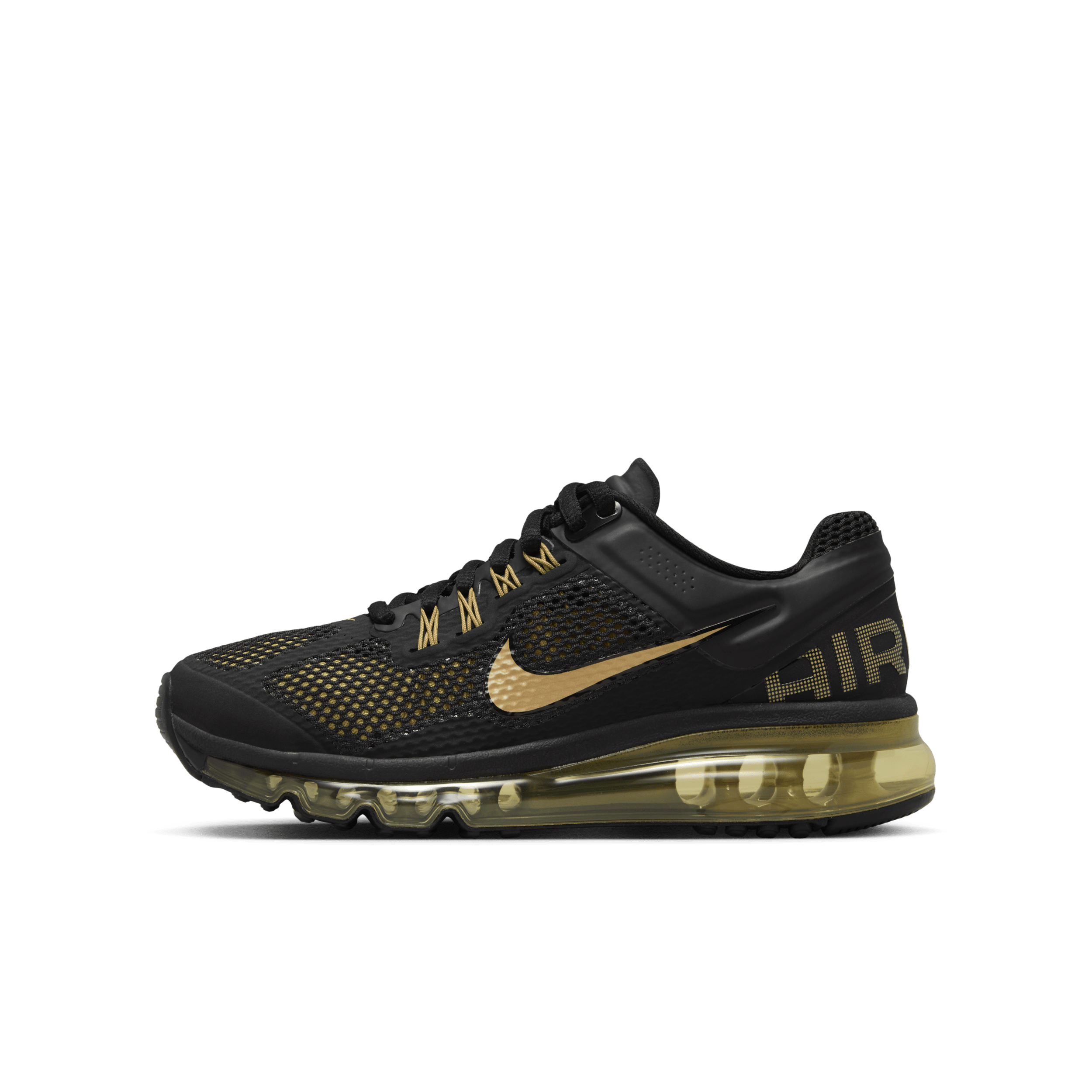 Chaussure Nike Air Max 2013 pour ado - Noir